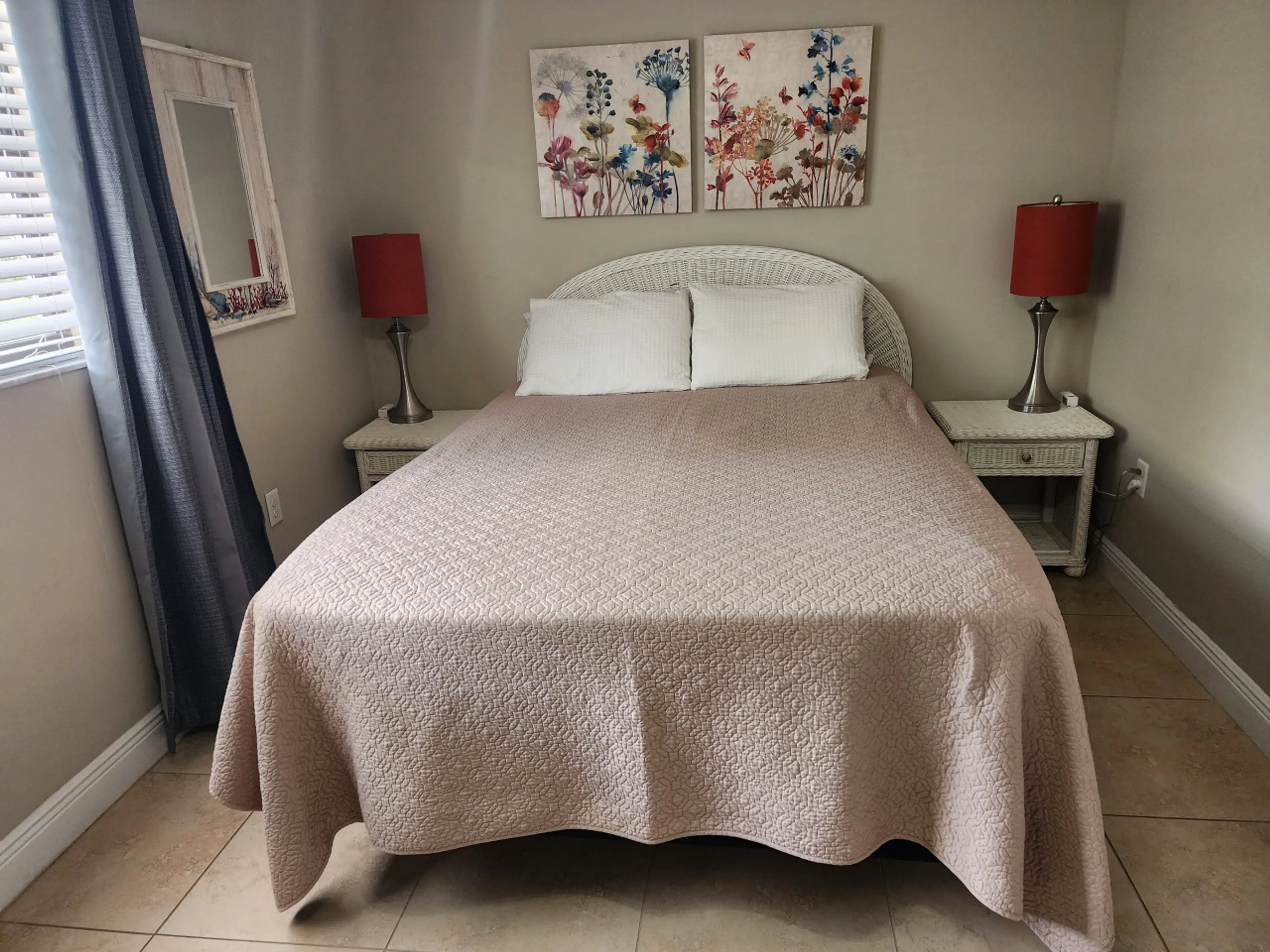 Queen bed