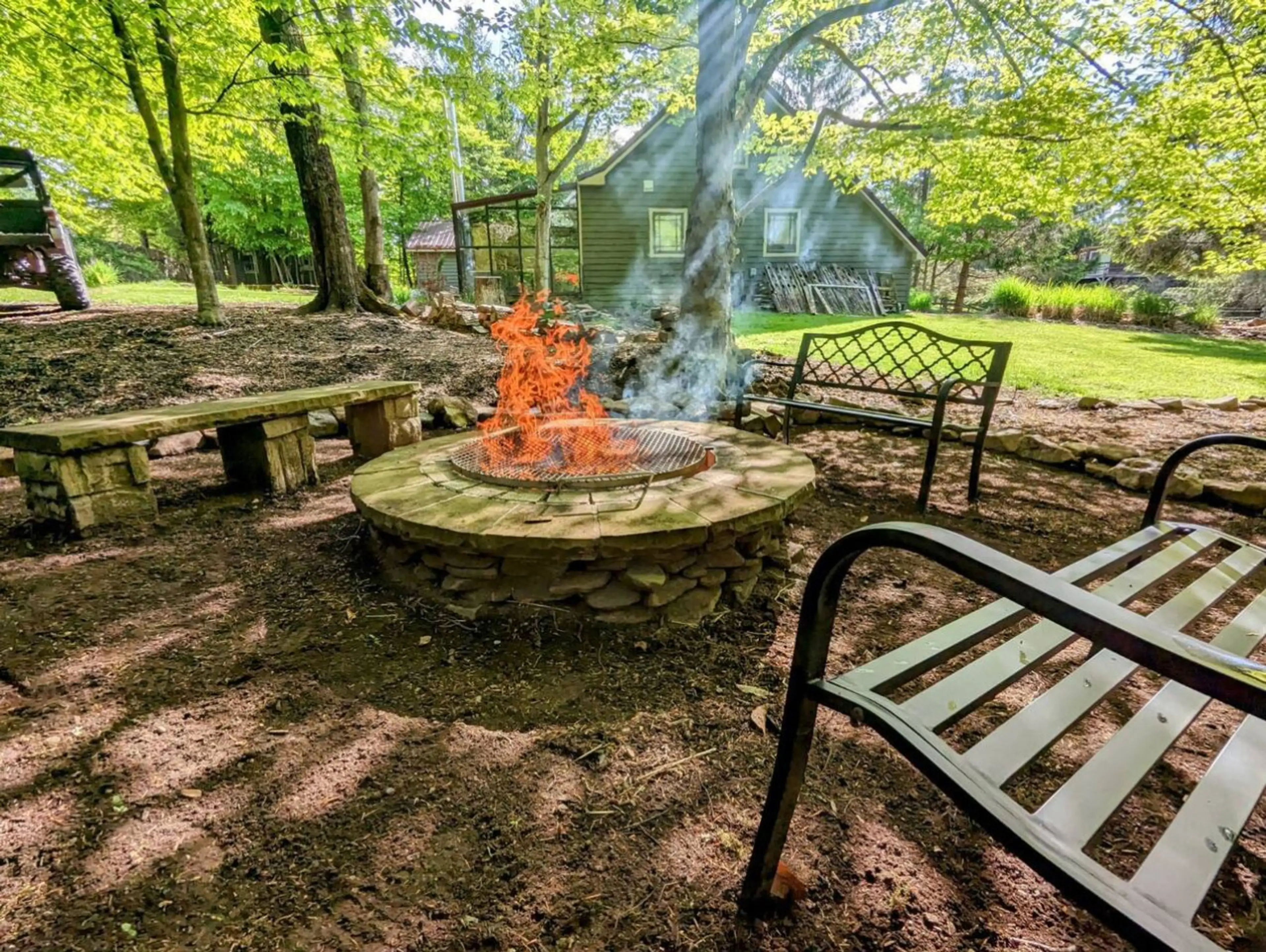 outdoor firepit