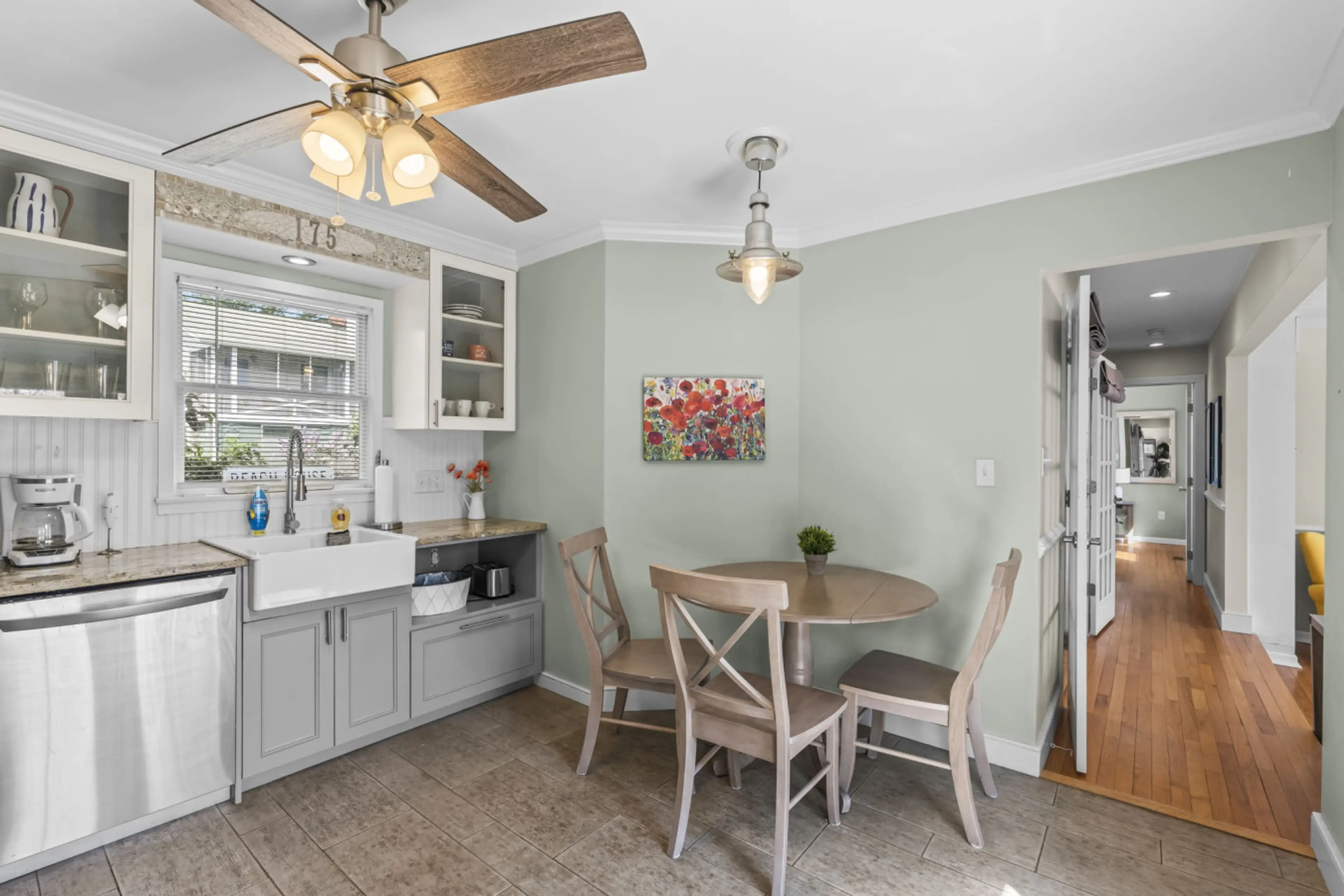 Kitchen with open layout