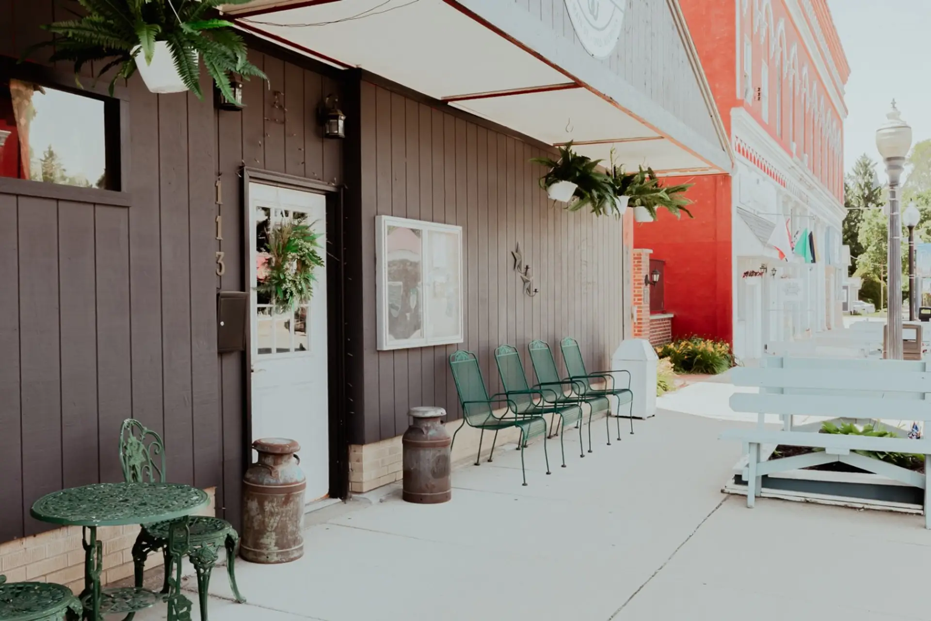 Ovid Inn Front Entrance