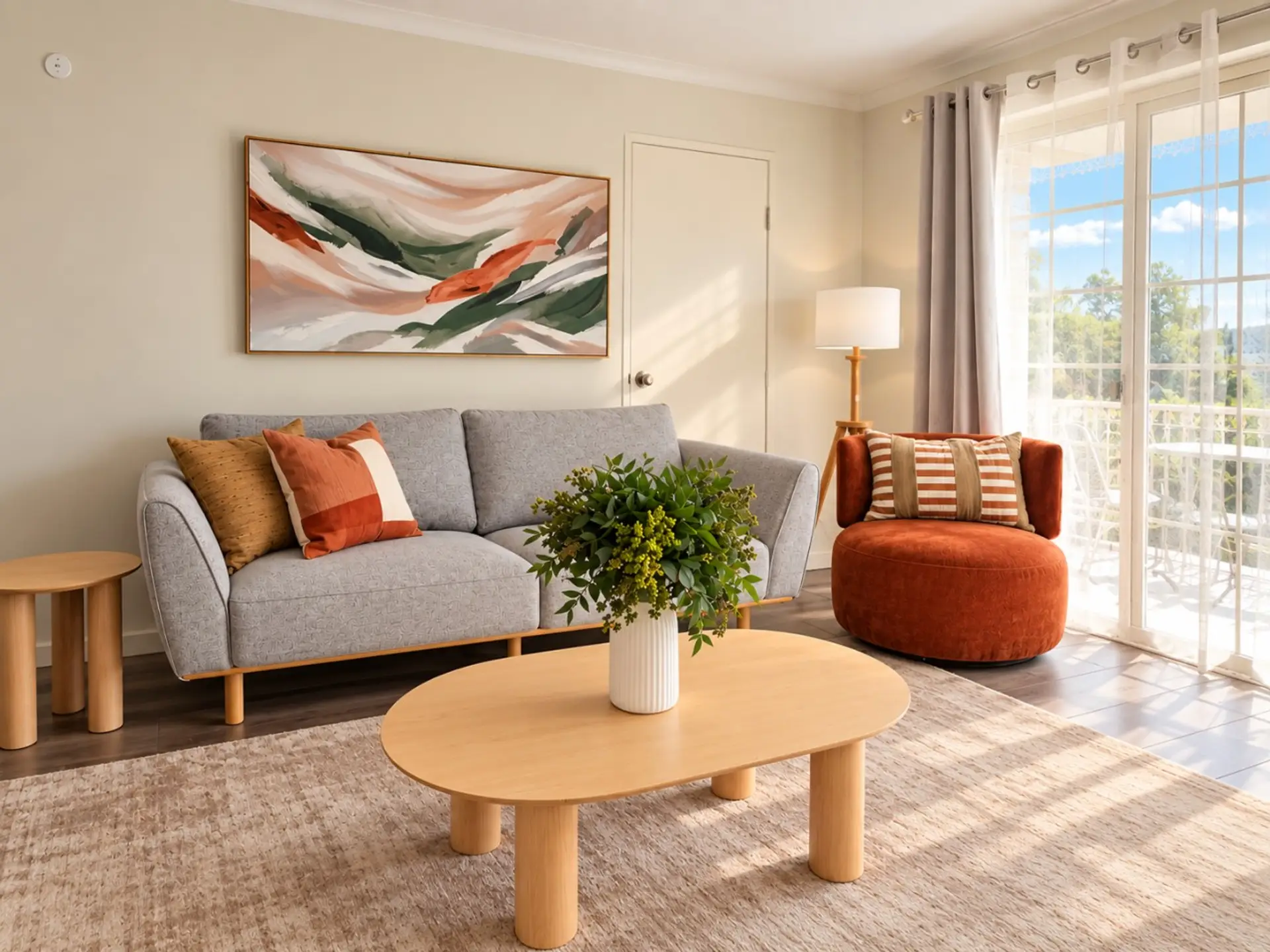 Settle into a bright and inviting open-plan living space, where the cosy lounge flows seamlessly into the fully equipped kitchen. Whether you're enjoying your morning cuppa or unwinding after a day out, this welcoming space is designed to make you feel ri