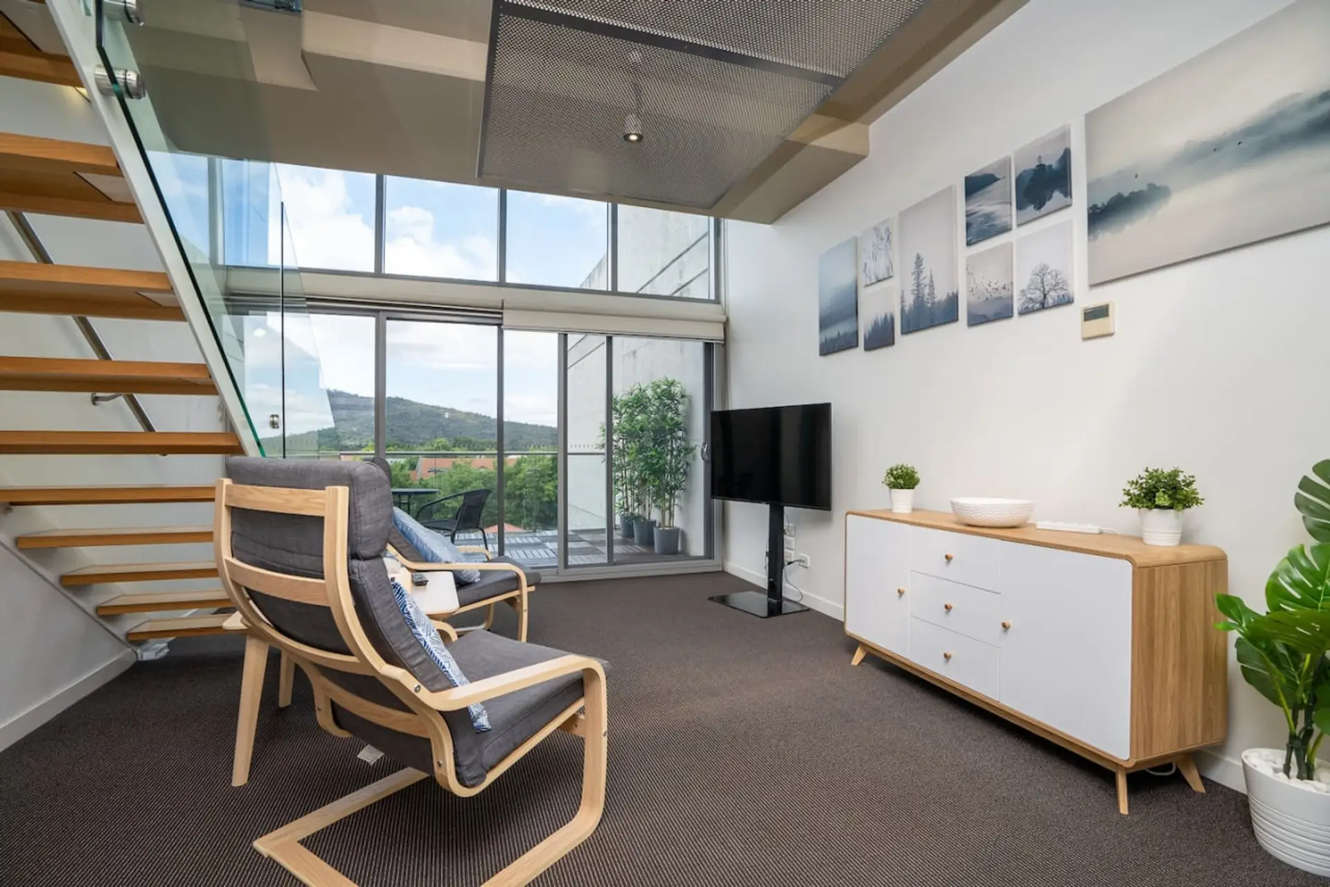 Brighten your days with incredible views through large windows in both the lounge and dining areas.