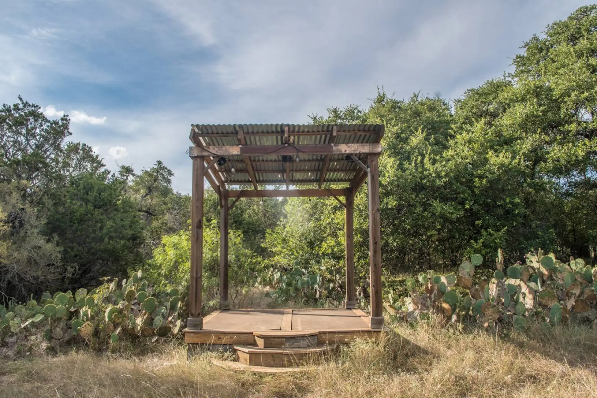 Outdoor stage