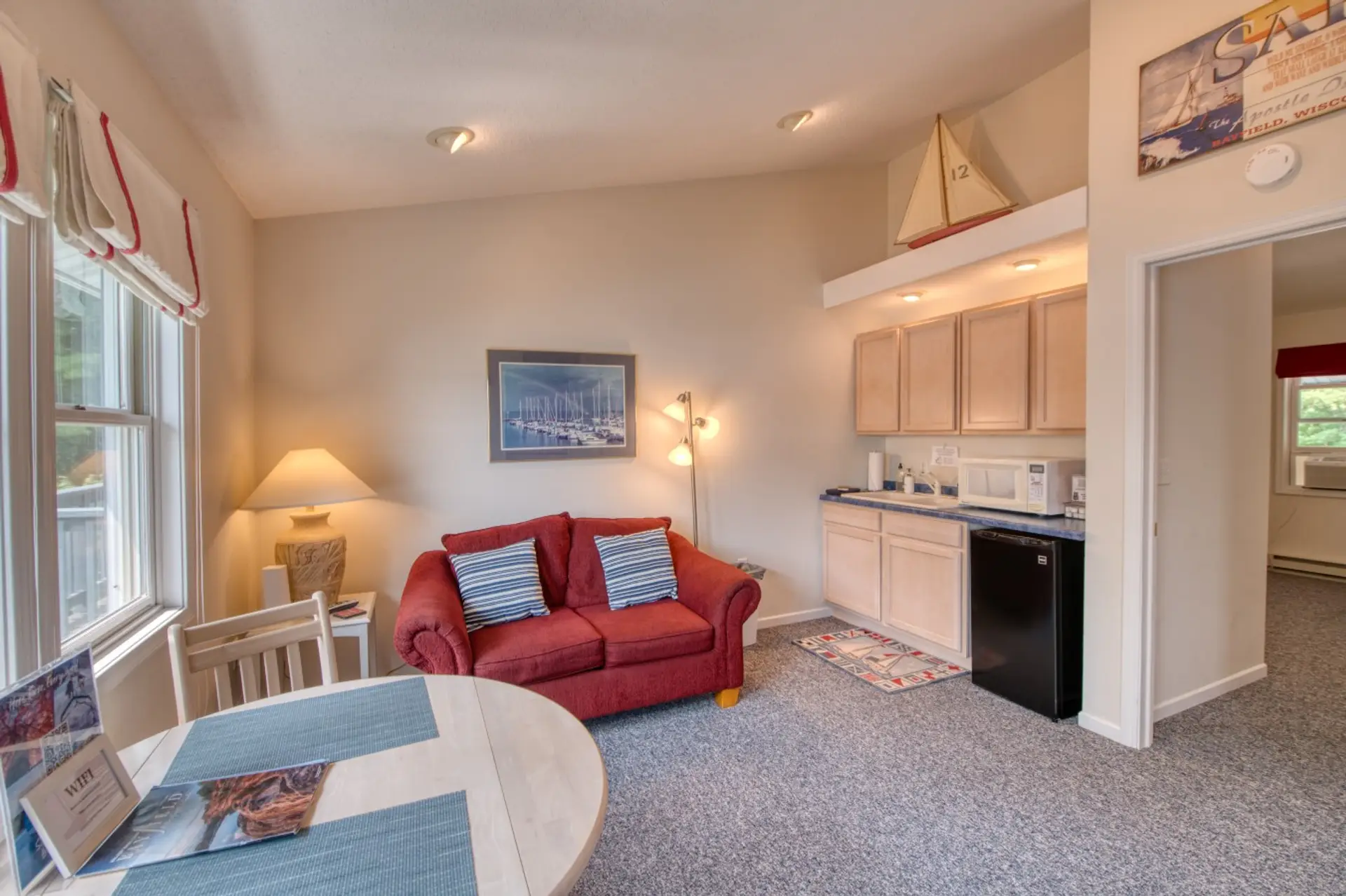 Living Room + Kitchenette
