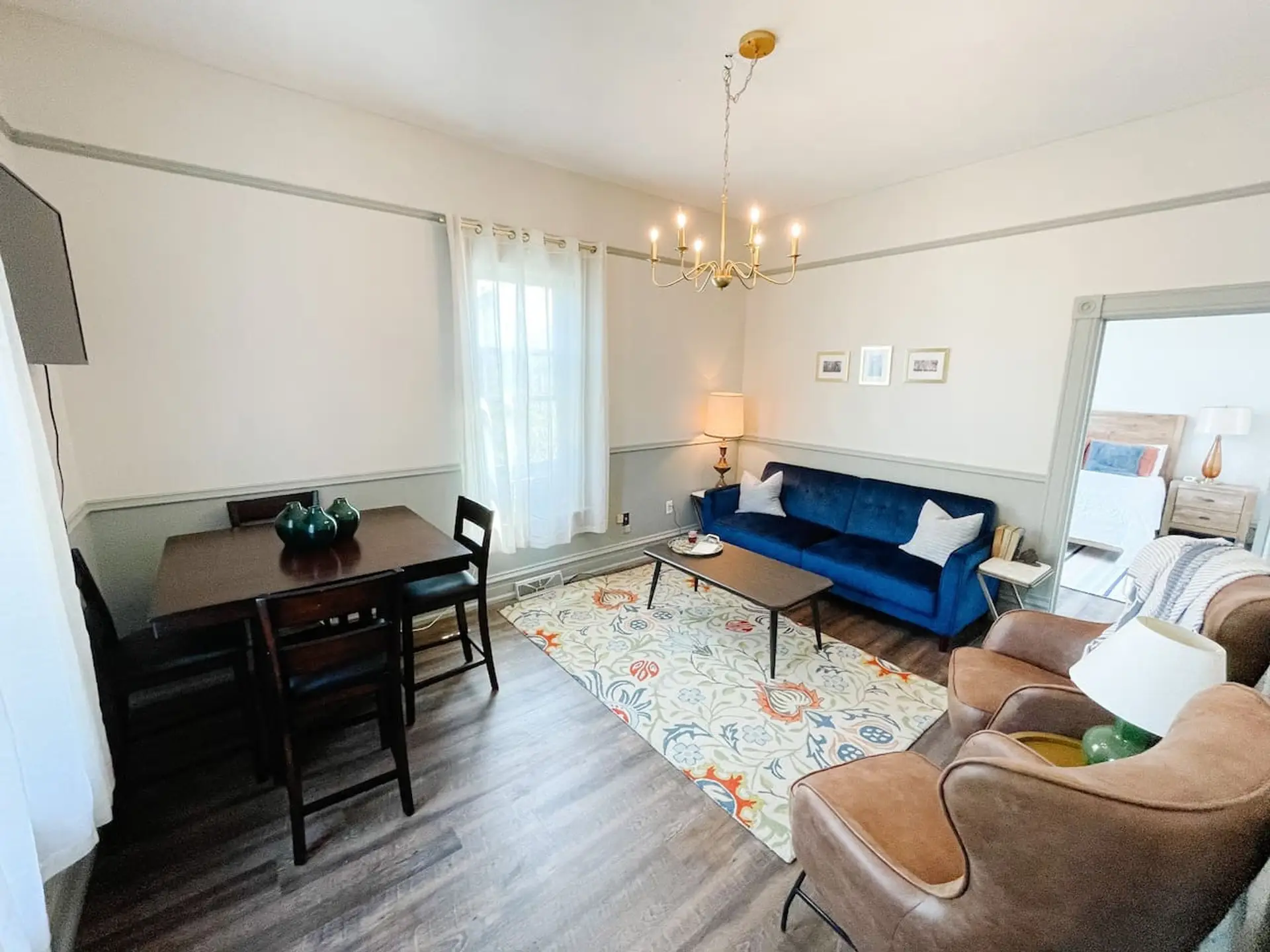 South Shore condo Living room