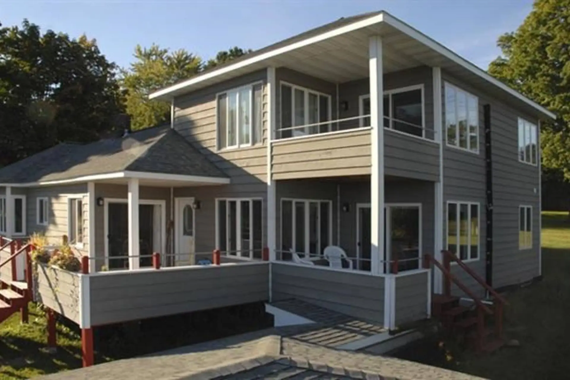 Exterior Private Deck Views