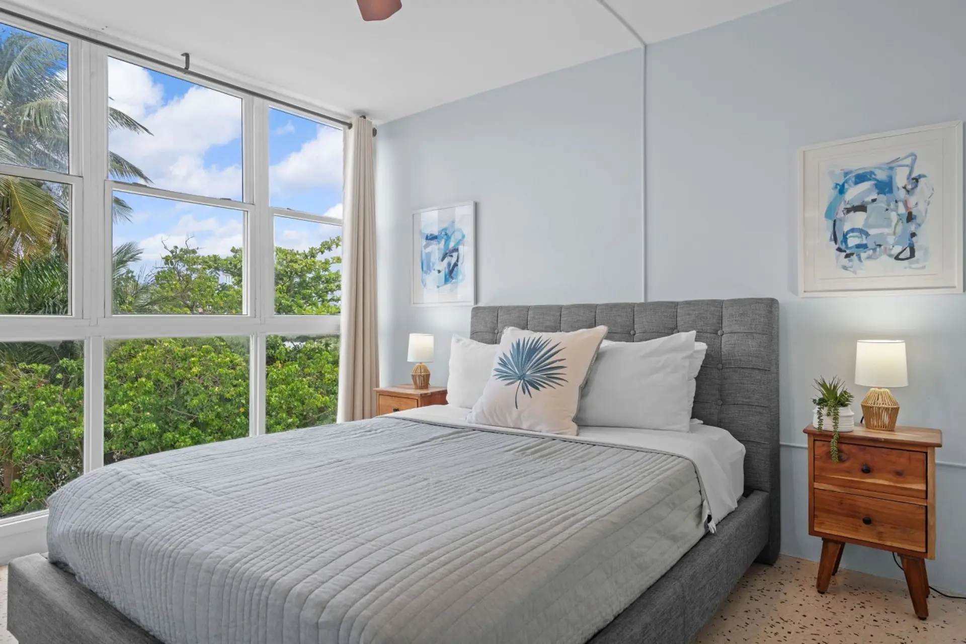 Wake up to beautiful bay views right from the condo