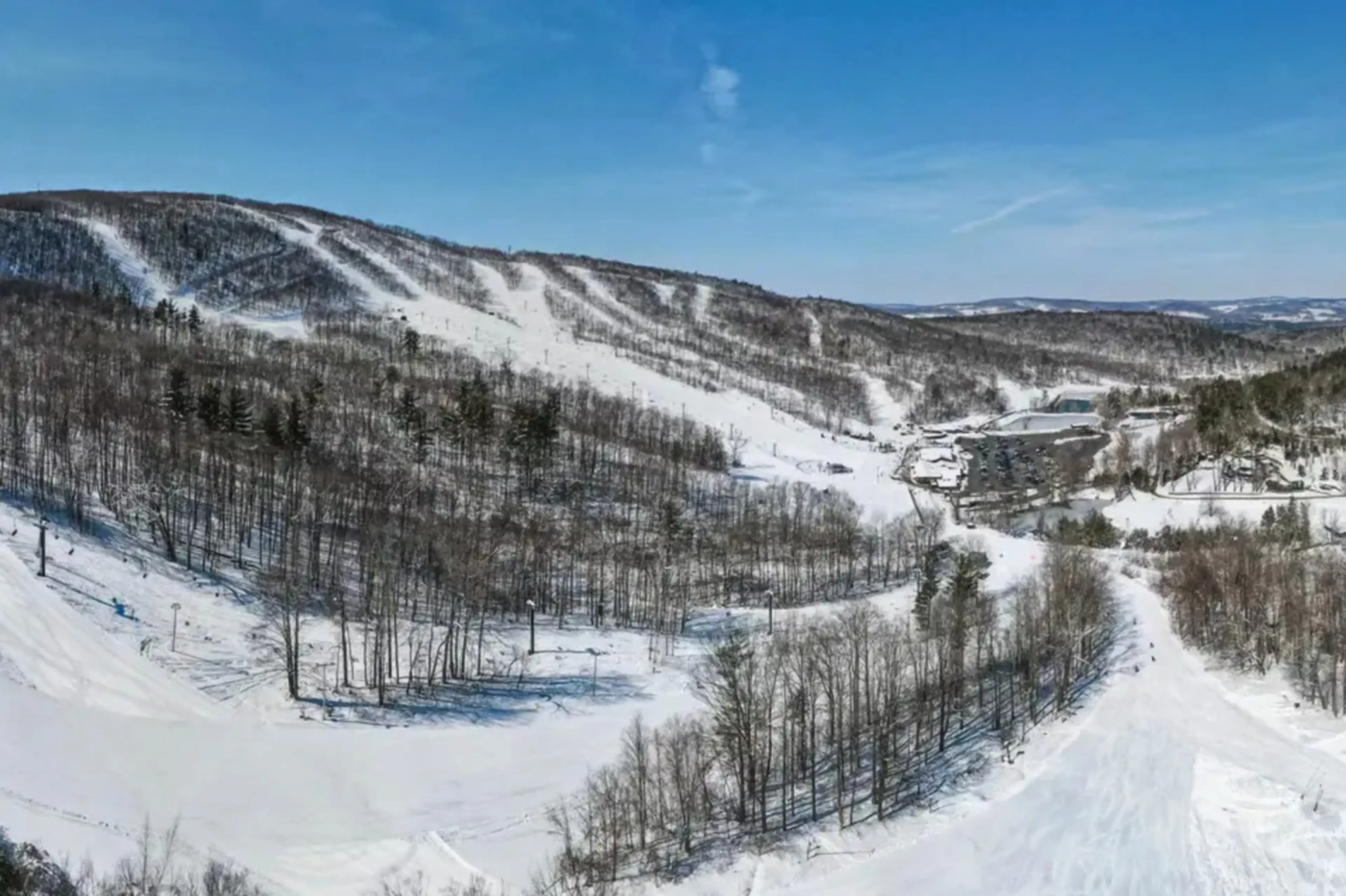 Ski the slopes at Catamount, with trails for every level.