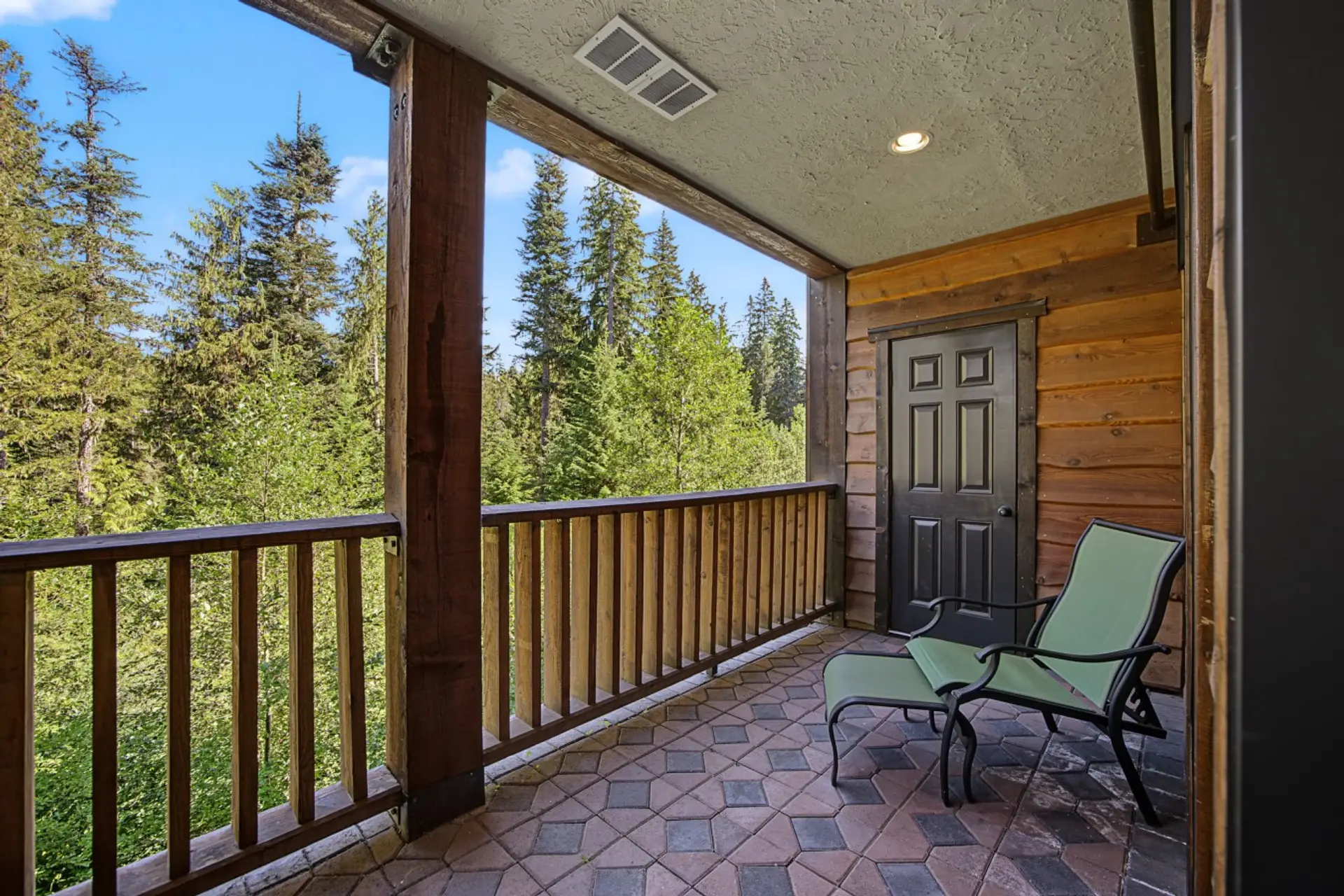 Private balcony