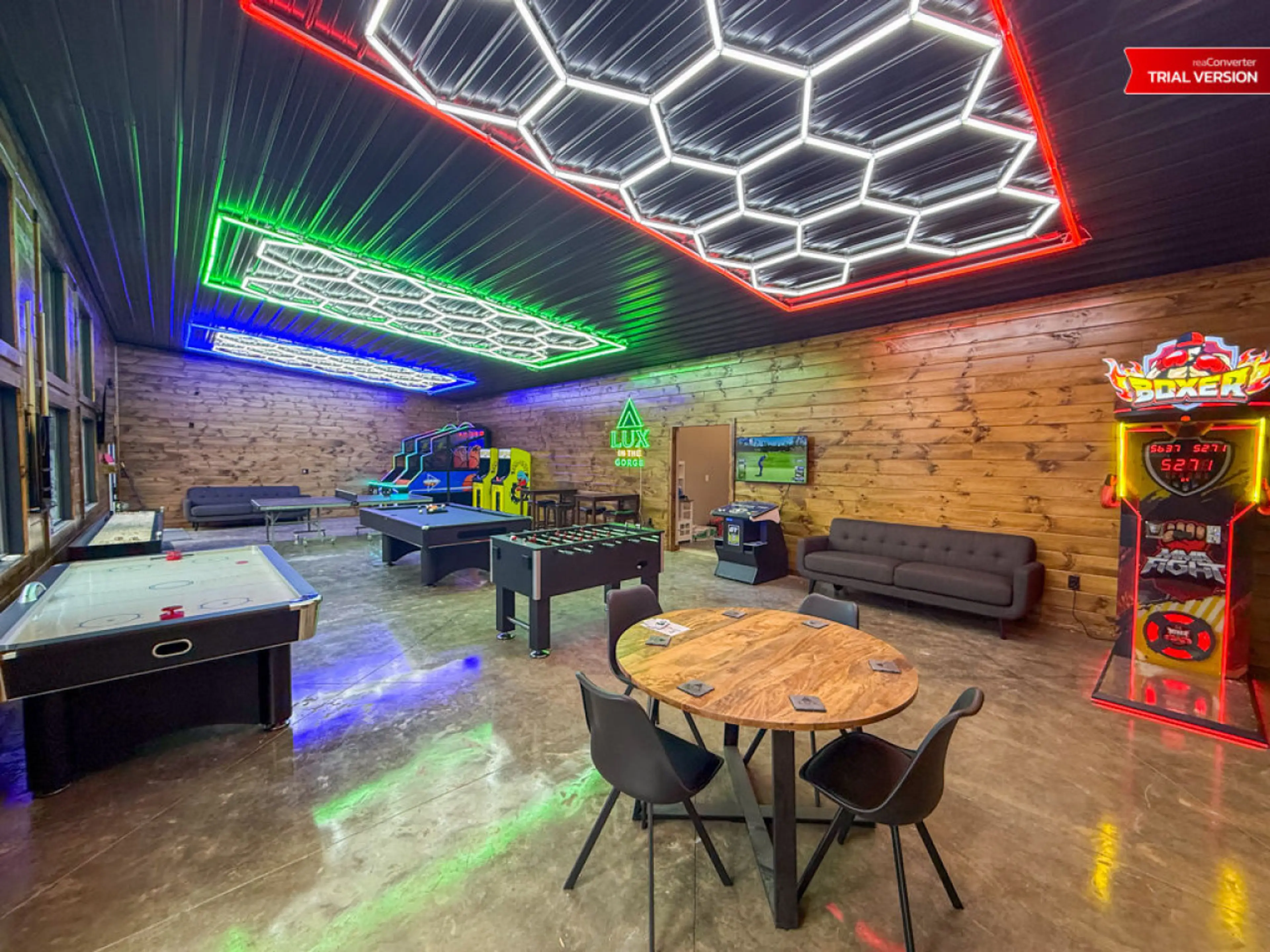 Action Filled Shared Game room