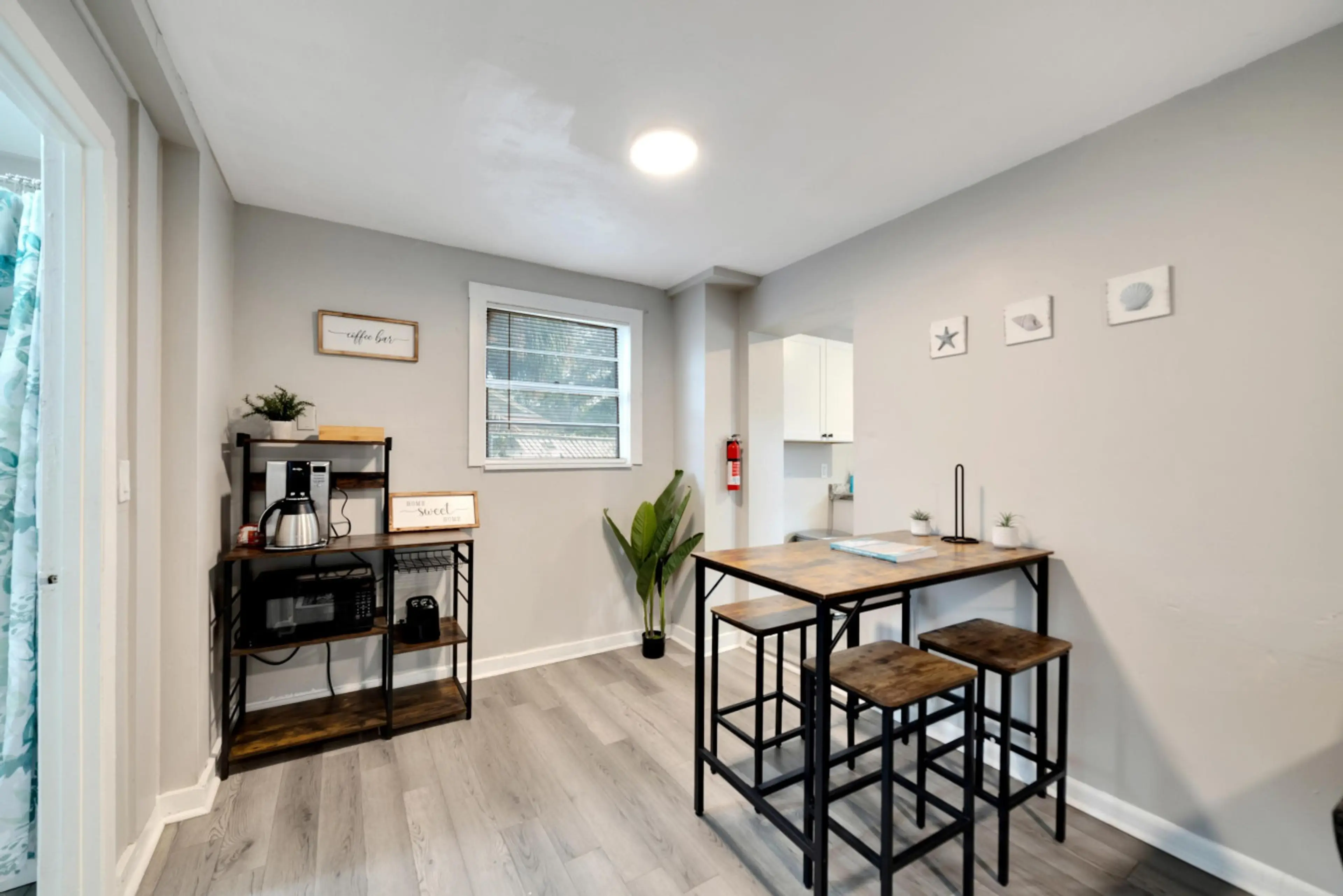 Dining Table & Coffee Bar