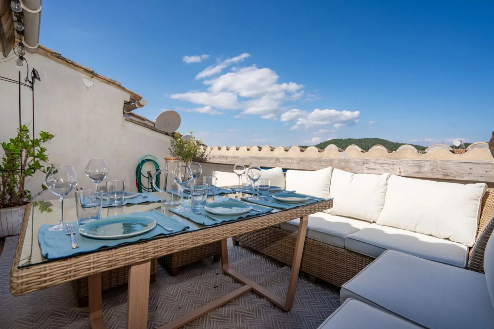 Rooftop terrace