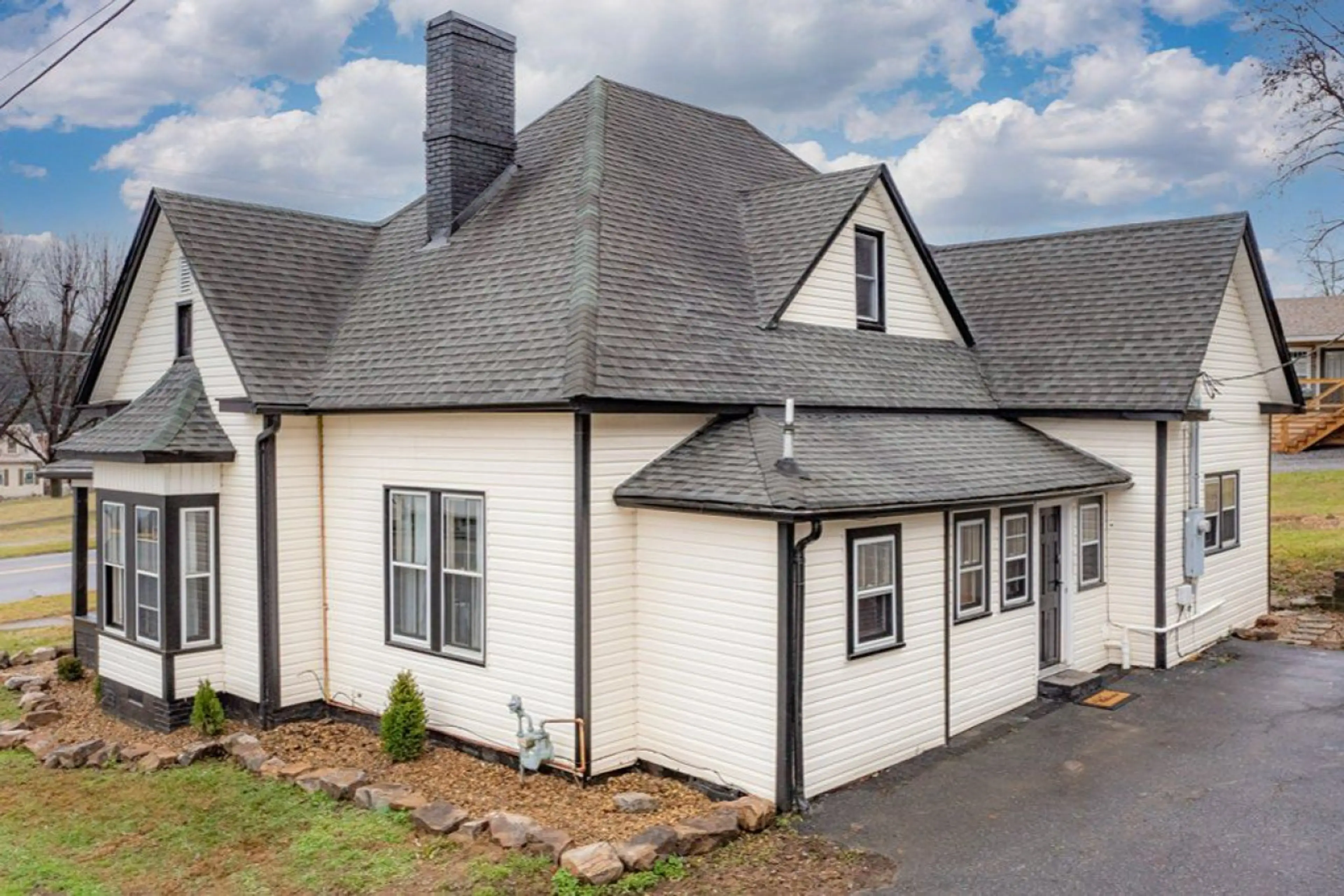 Renovated Victorian house