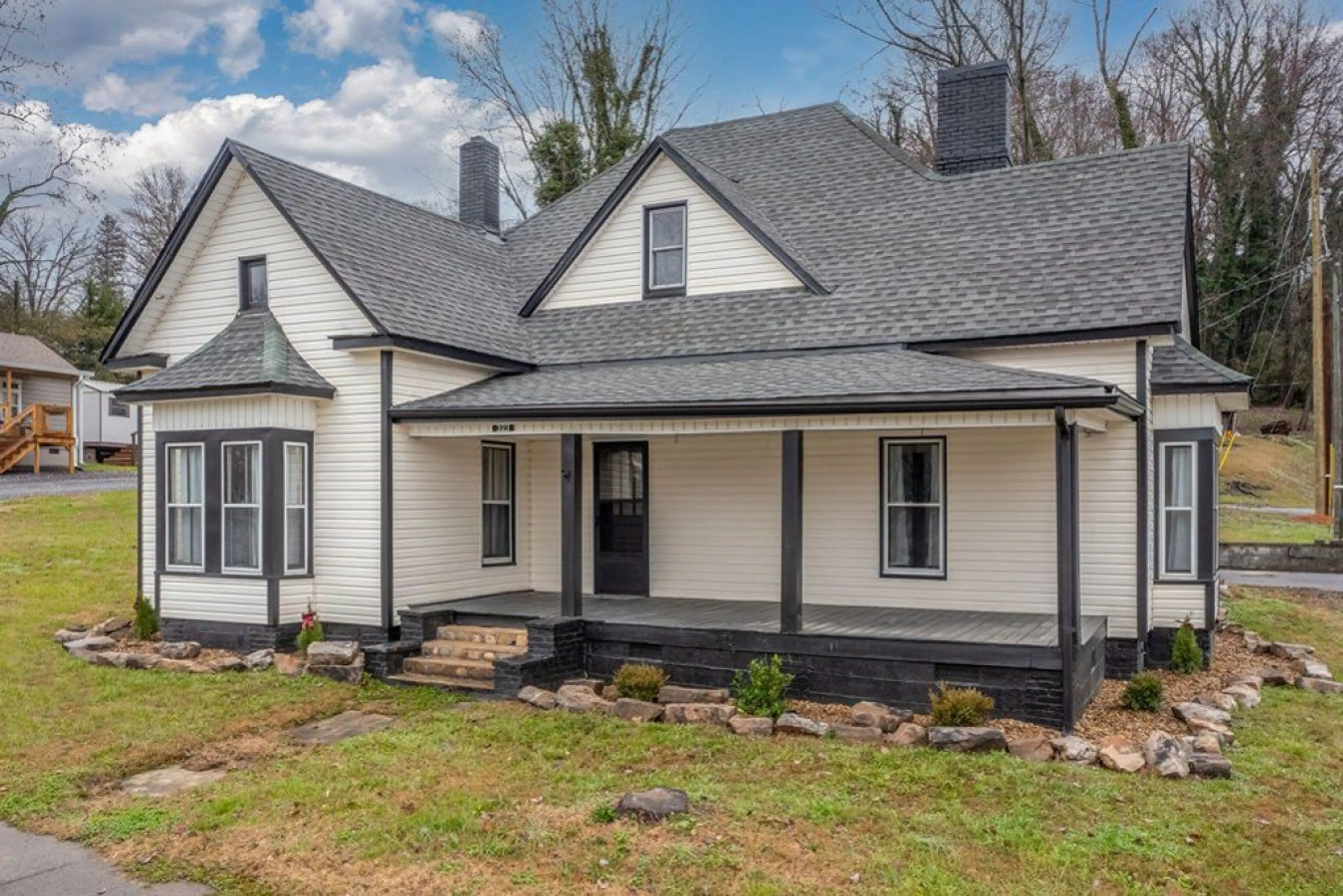 Renovated Victorian house