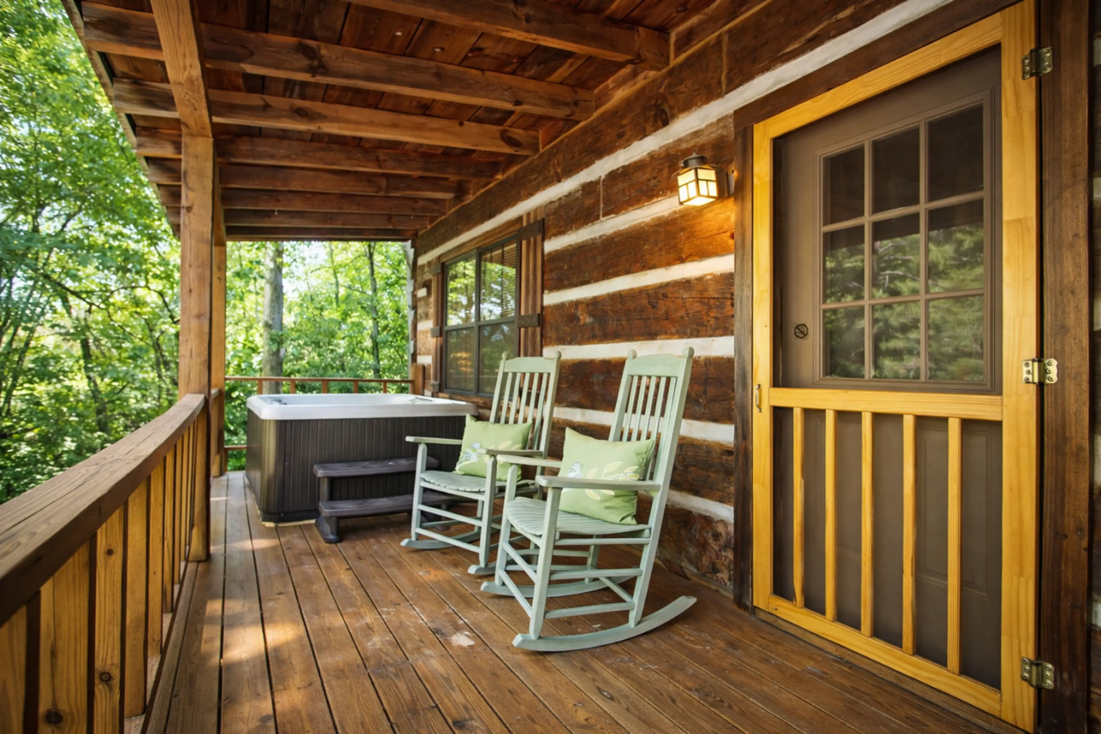 Rocking chair front porch