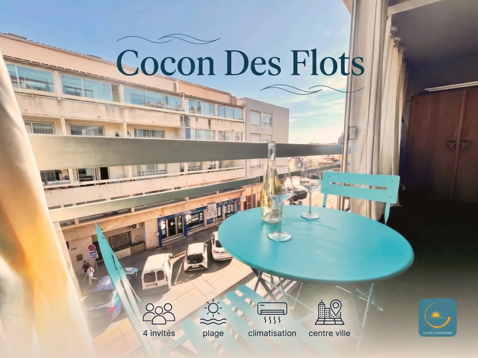 terrasse salon tout équipé
