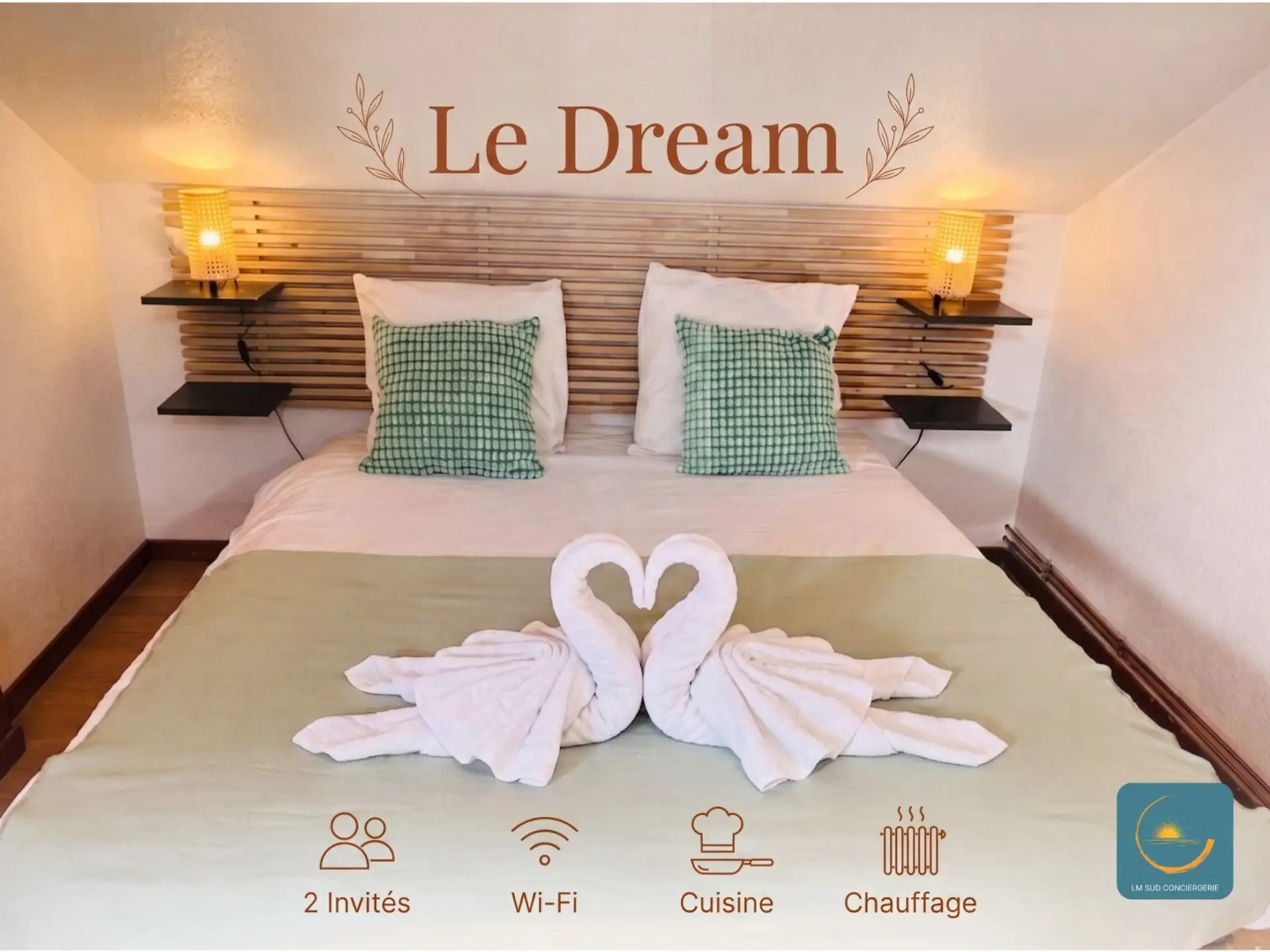 lit double idéal pour un couple