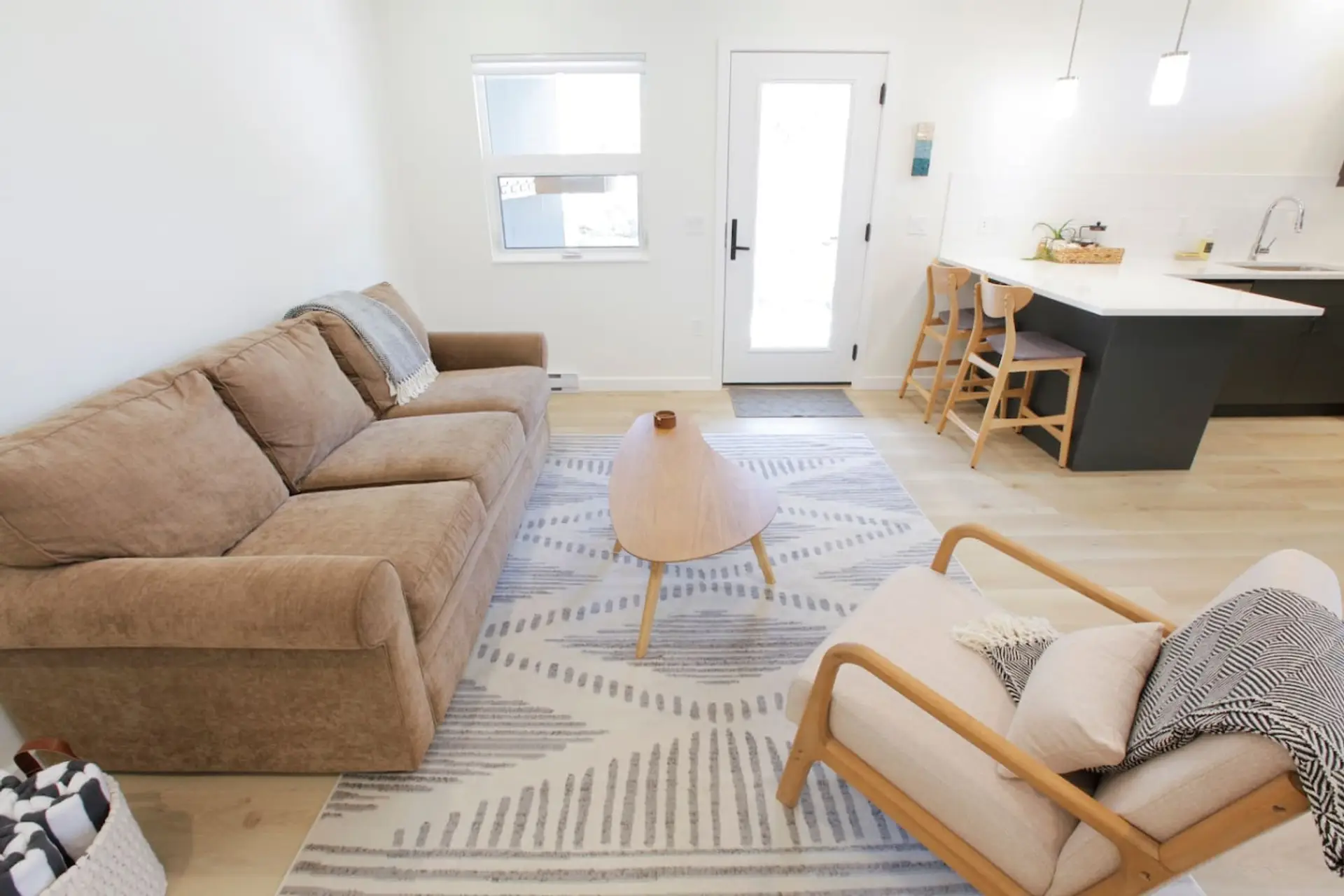 Open concept living room