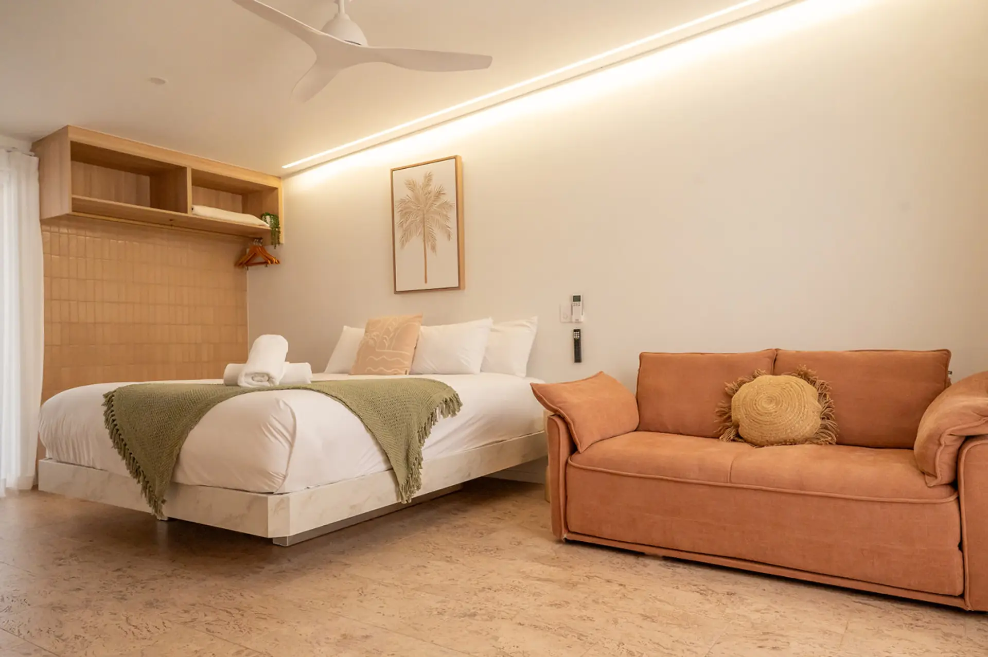 Floating King Bed - Sofa Bed
