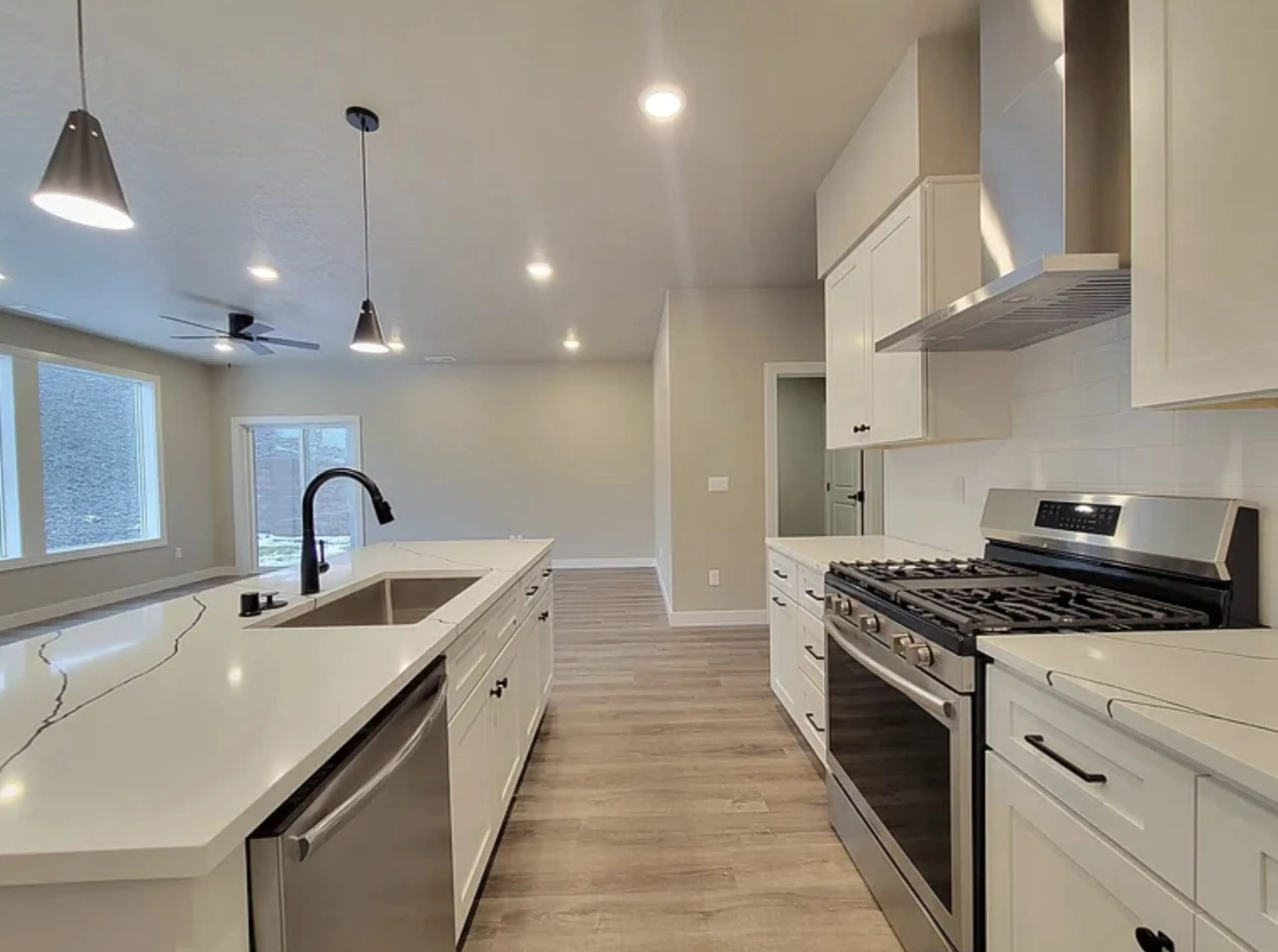 Open Concept Kitchen & Dining