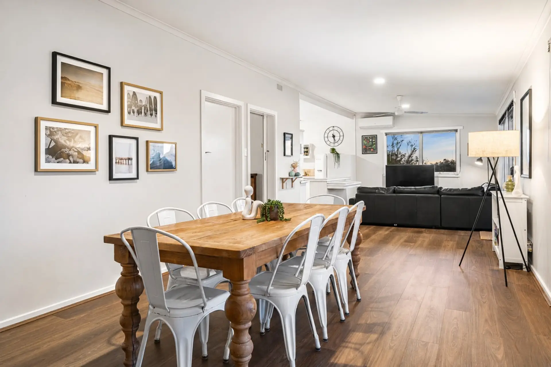 Spacious dining and living area designed for comfort and connection.