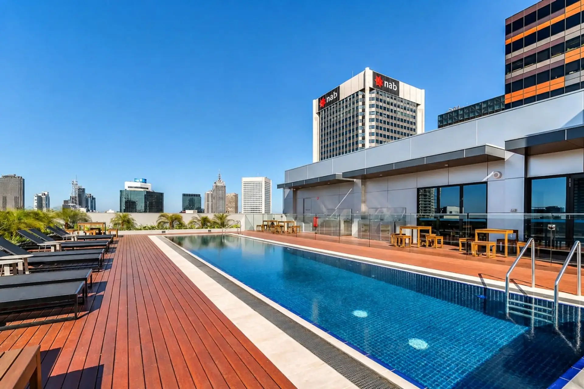 Sun, sky, and a refreshing dip.
