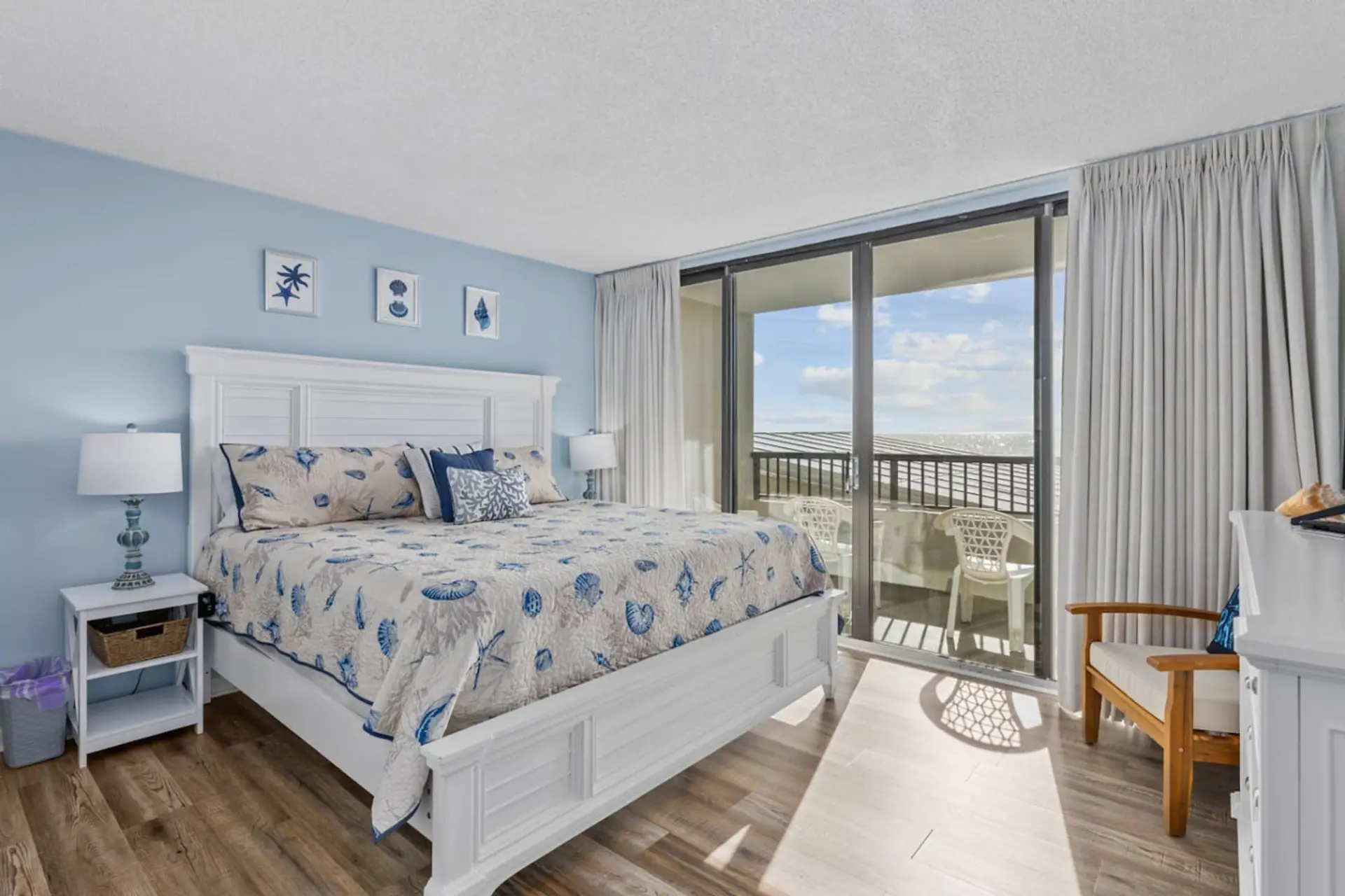 After a day of sun and surf, this restful retreat is the perfect place to unwind and recharge.
