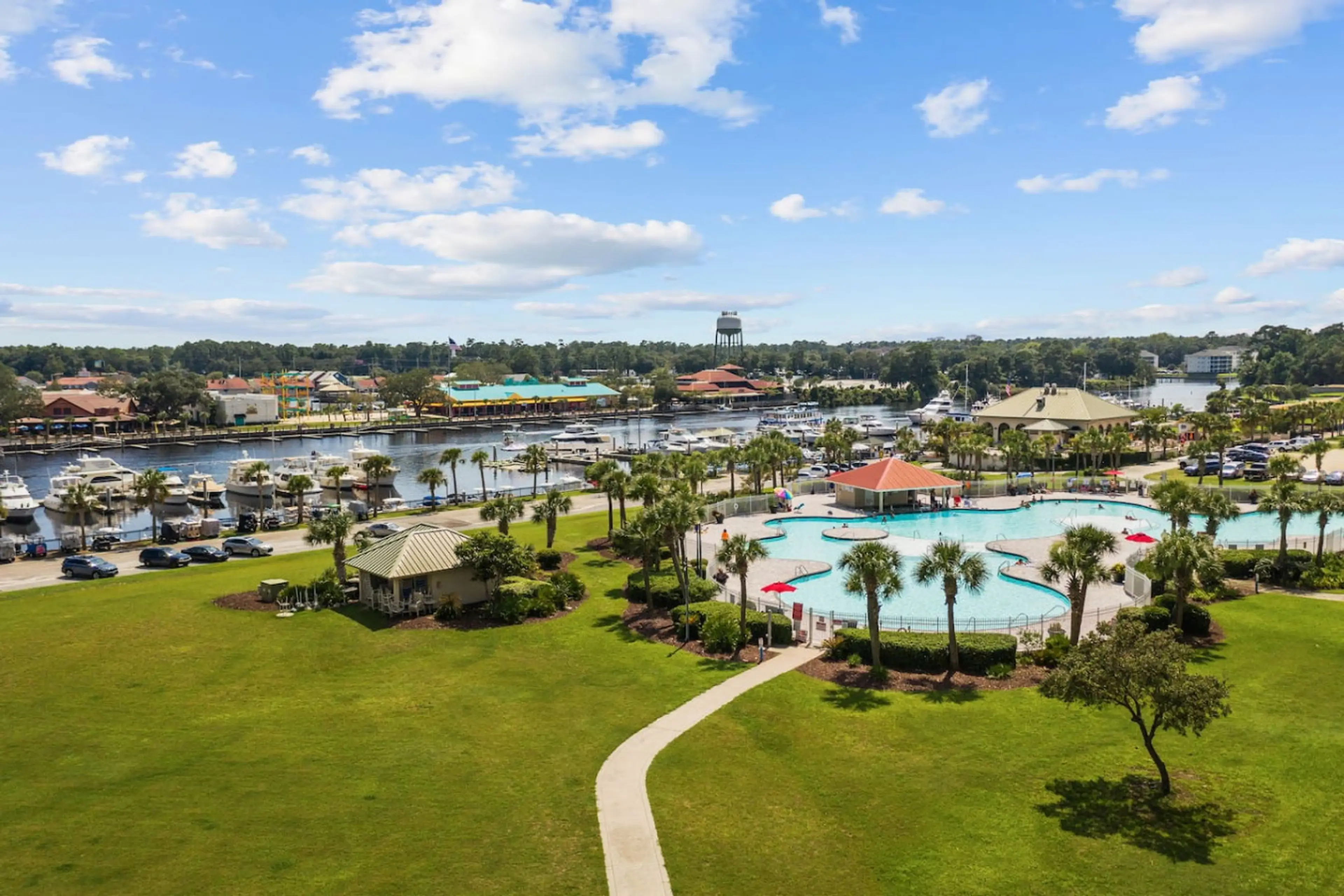 Welcome to North Tower in Barefoot Landing. You're going to enjoy this unique area where there's so much to do right outside your door.