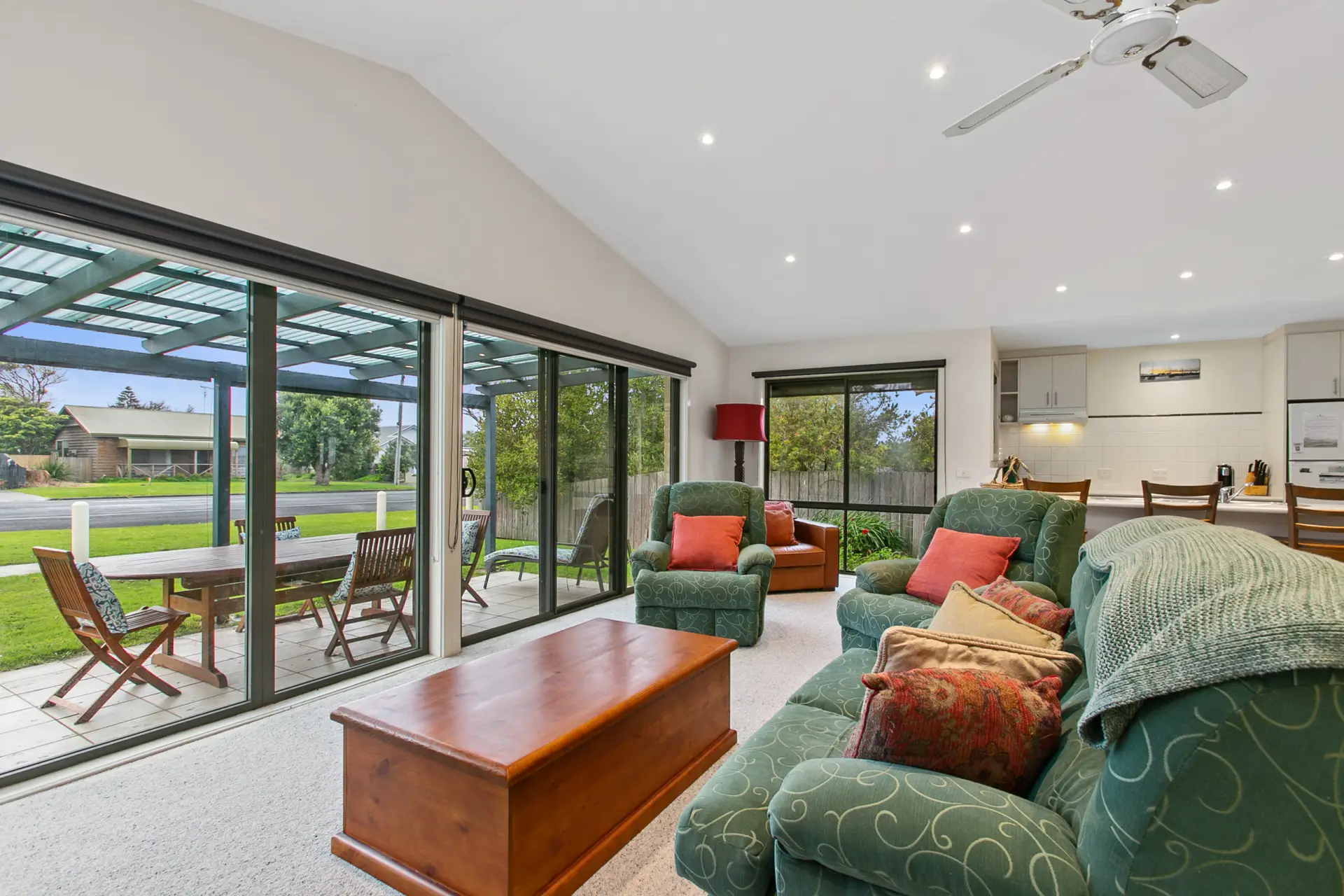 Light filled living room