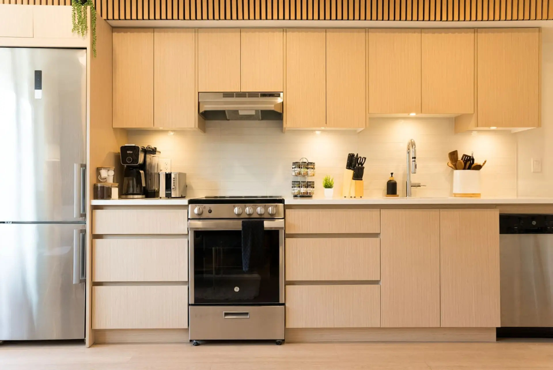 Profile Picture - Our Kitchen is stocked with a variety of spices and oils ensuring you have the essentials on hand to enhance flavours and customize your meals. Whether you’re brewing morning coffee or preparing a gourmet dinner, everything you need is w