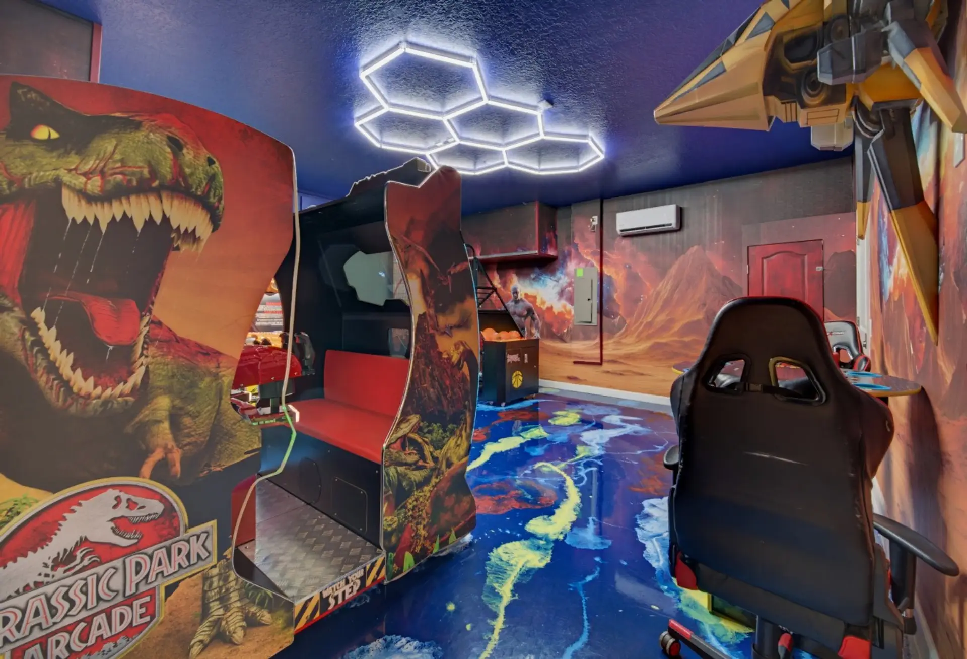 Guardians of the Galaxy Game room