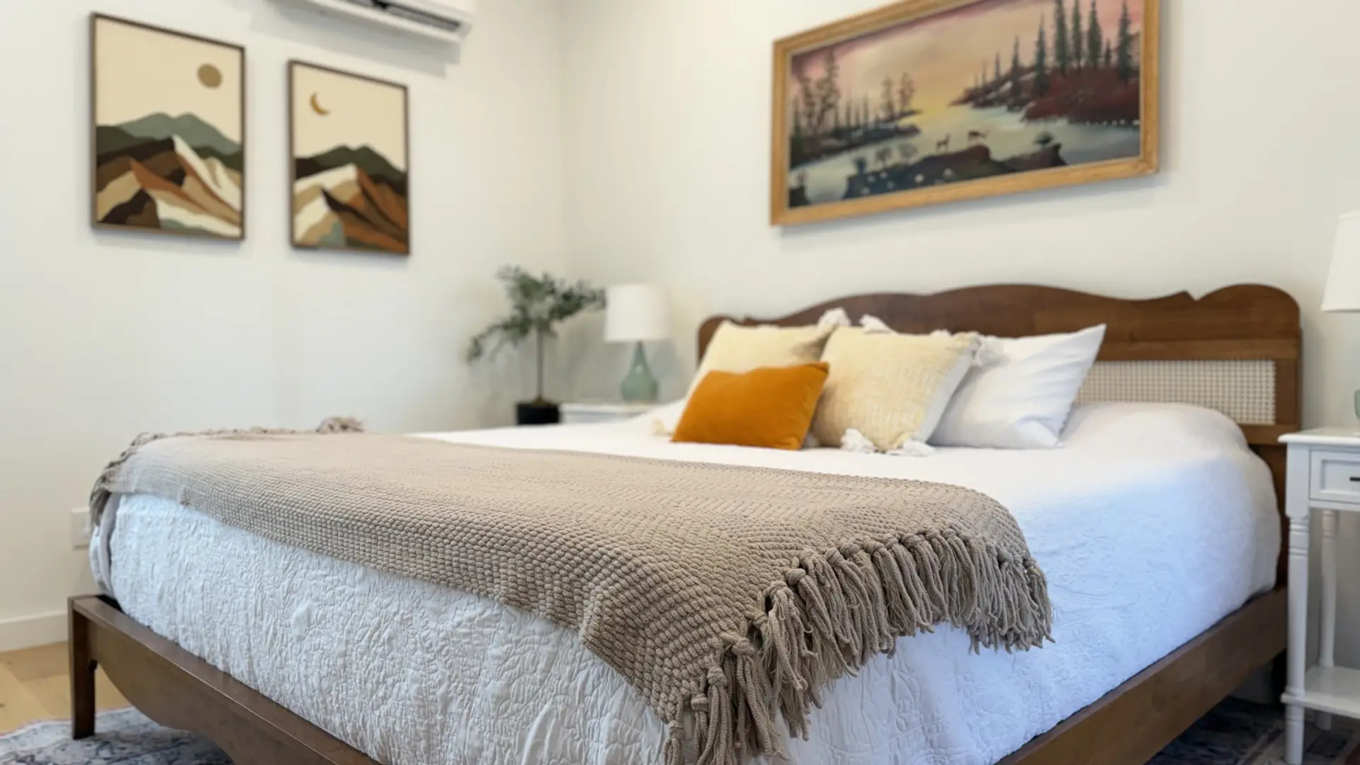 King bed