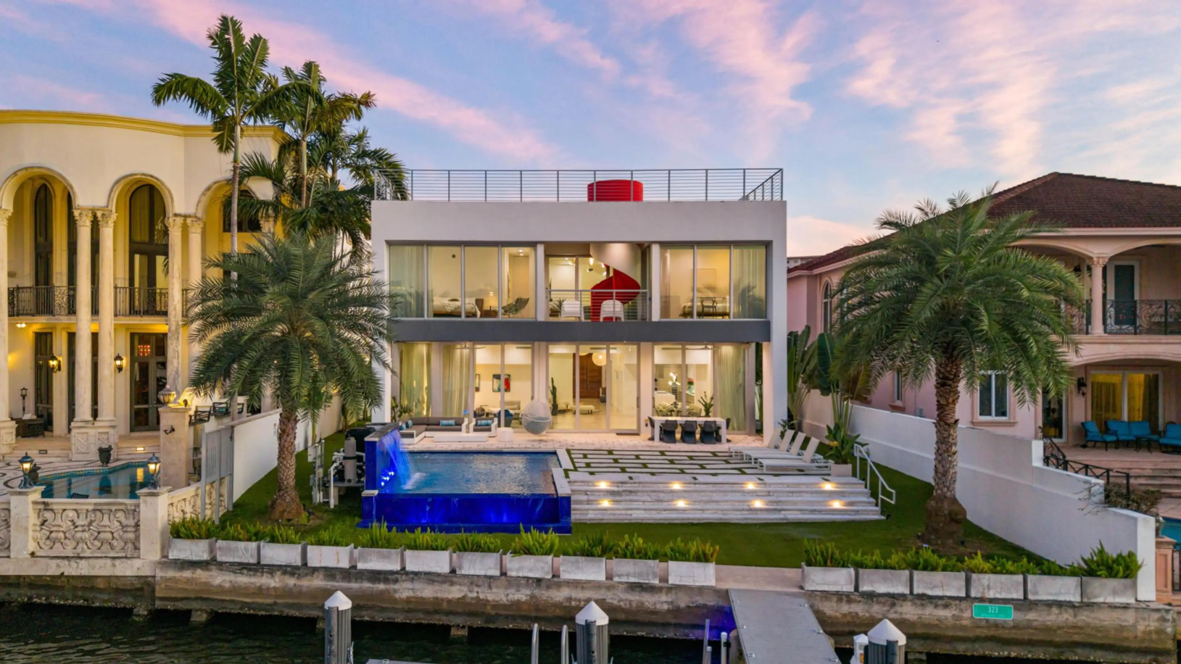 Elegant waterfront retreat perfect for sophisticated entertaining