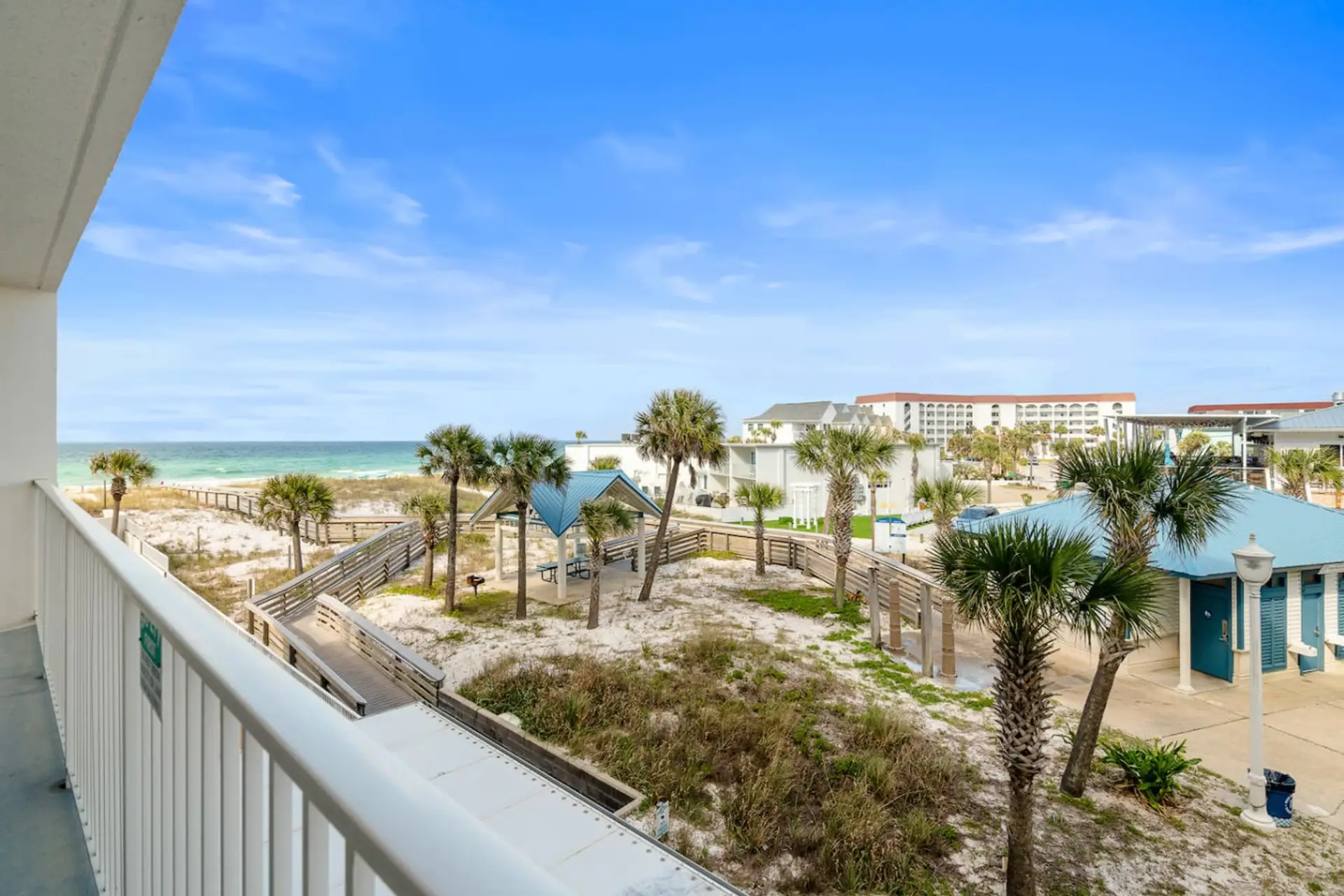 Balcony View of Ocean