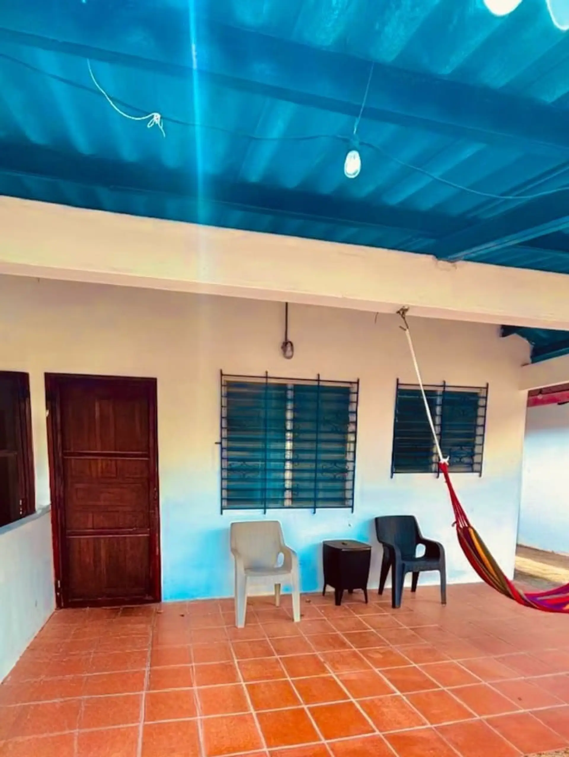 Front Of The Cabana