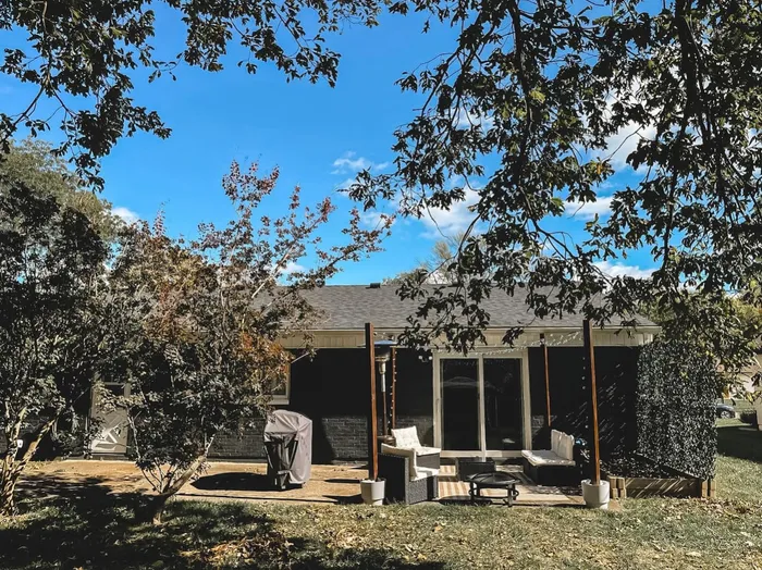 Clean modern property