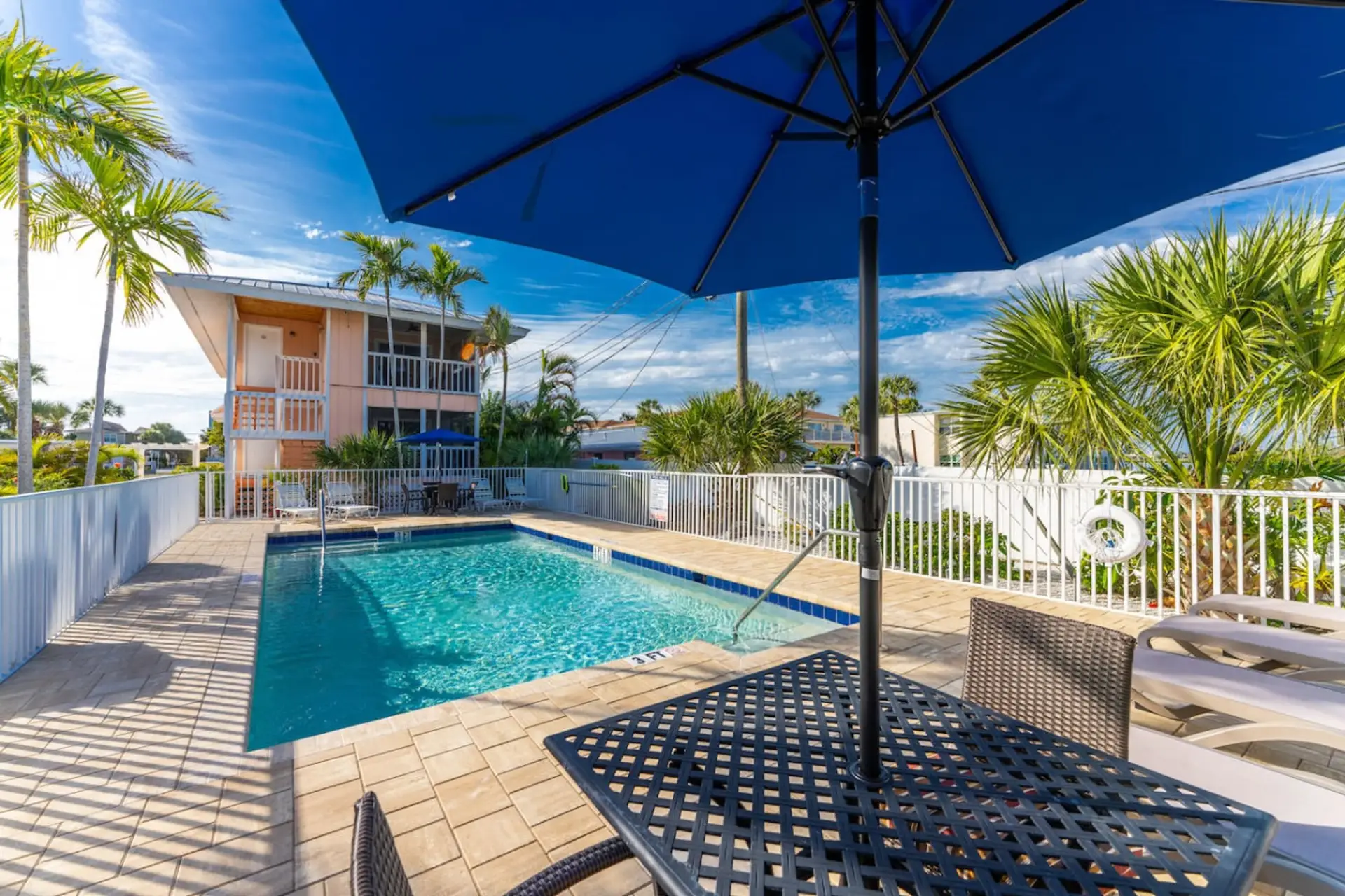 Only 8 Units Share This Heated Pool