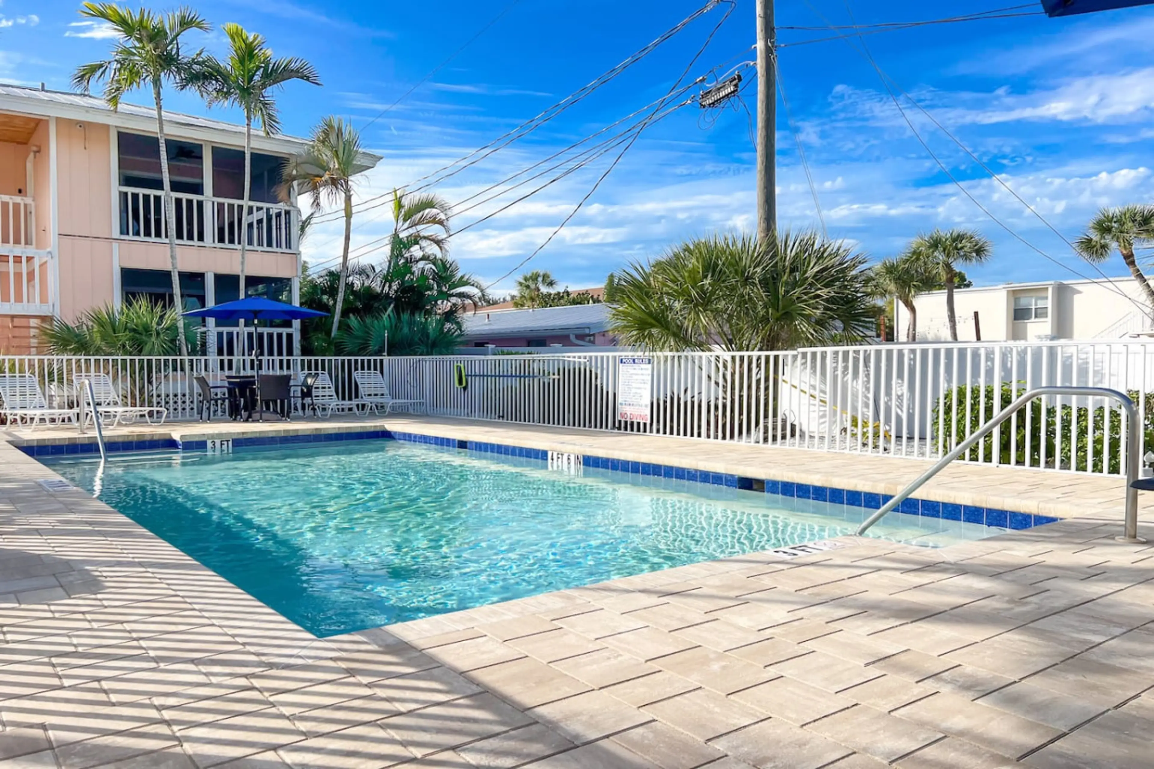 Partial View of Lemon Bay from Pool Area