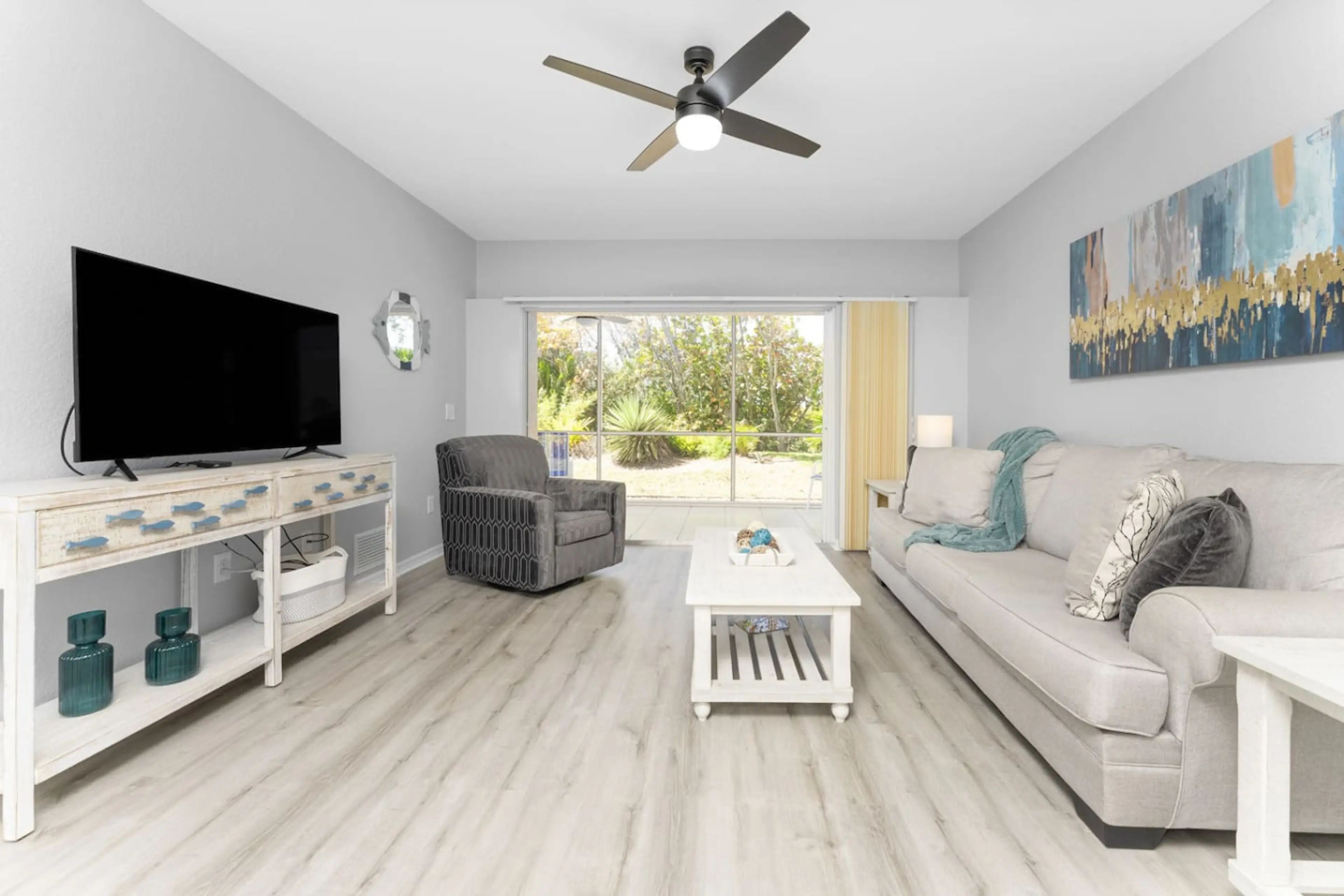 Living Room with Smart TV