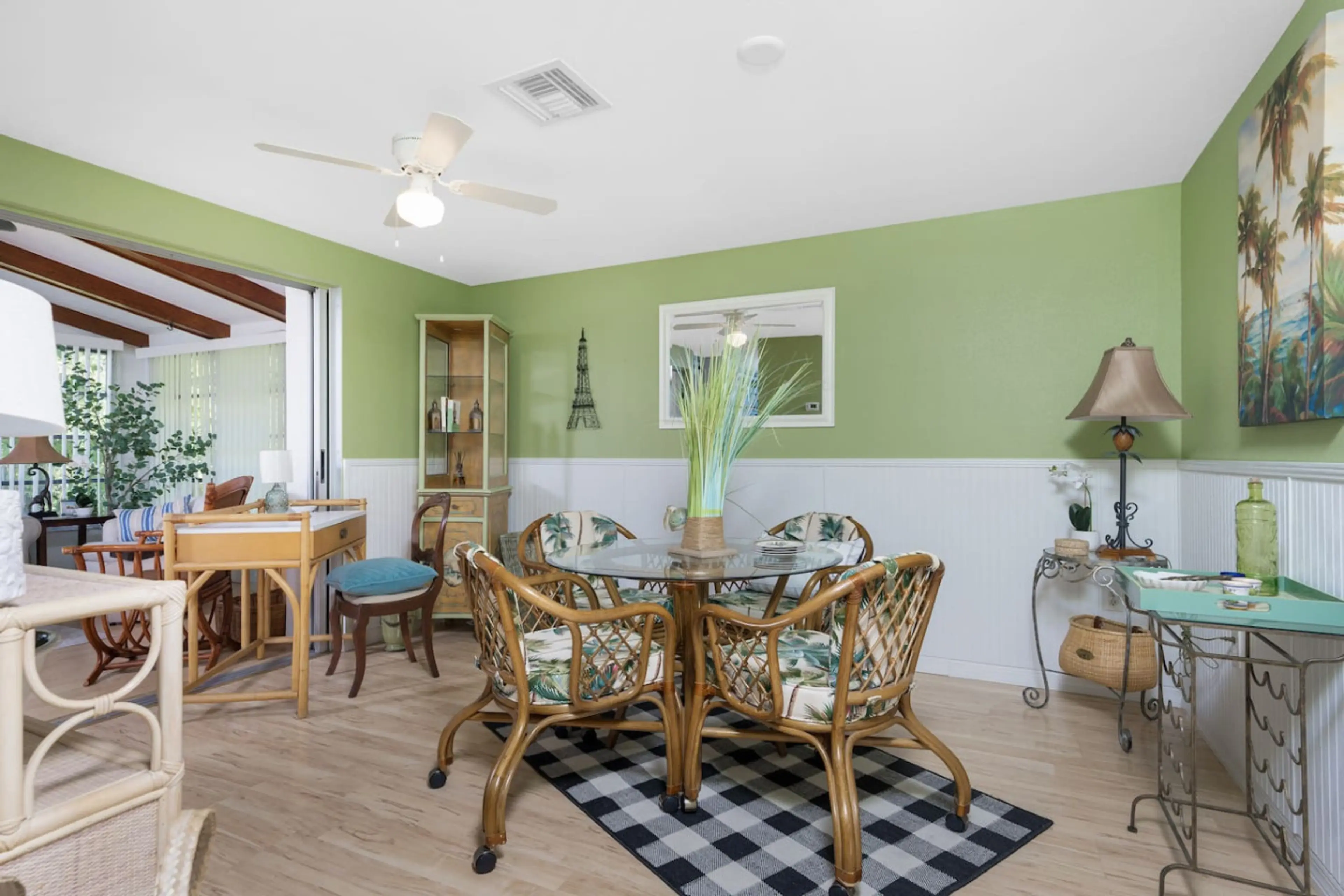 Dining Table with Seats for 4 Guests