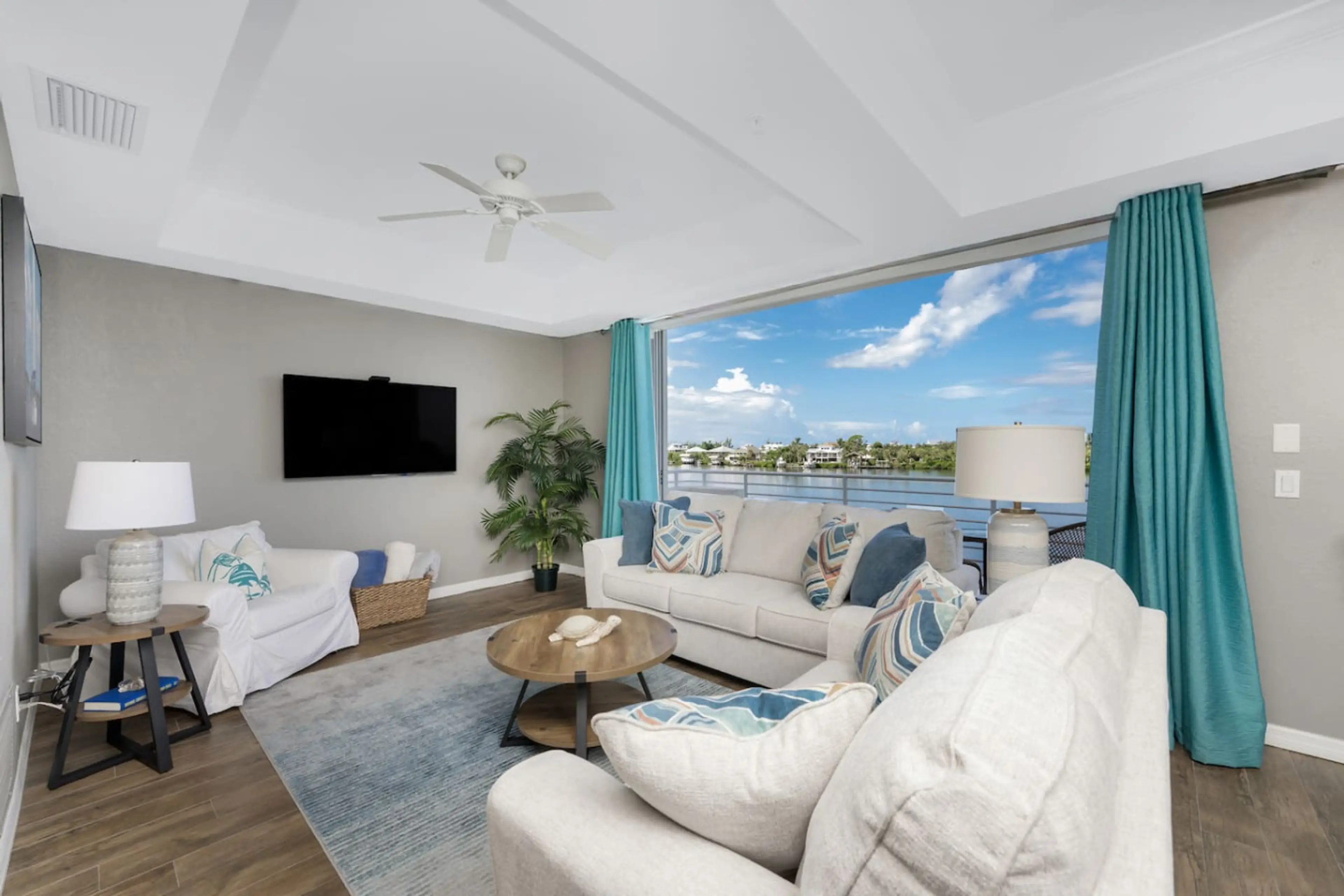 Living Room with Balcony