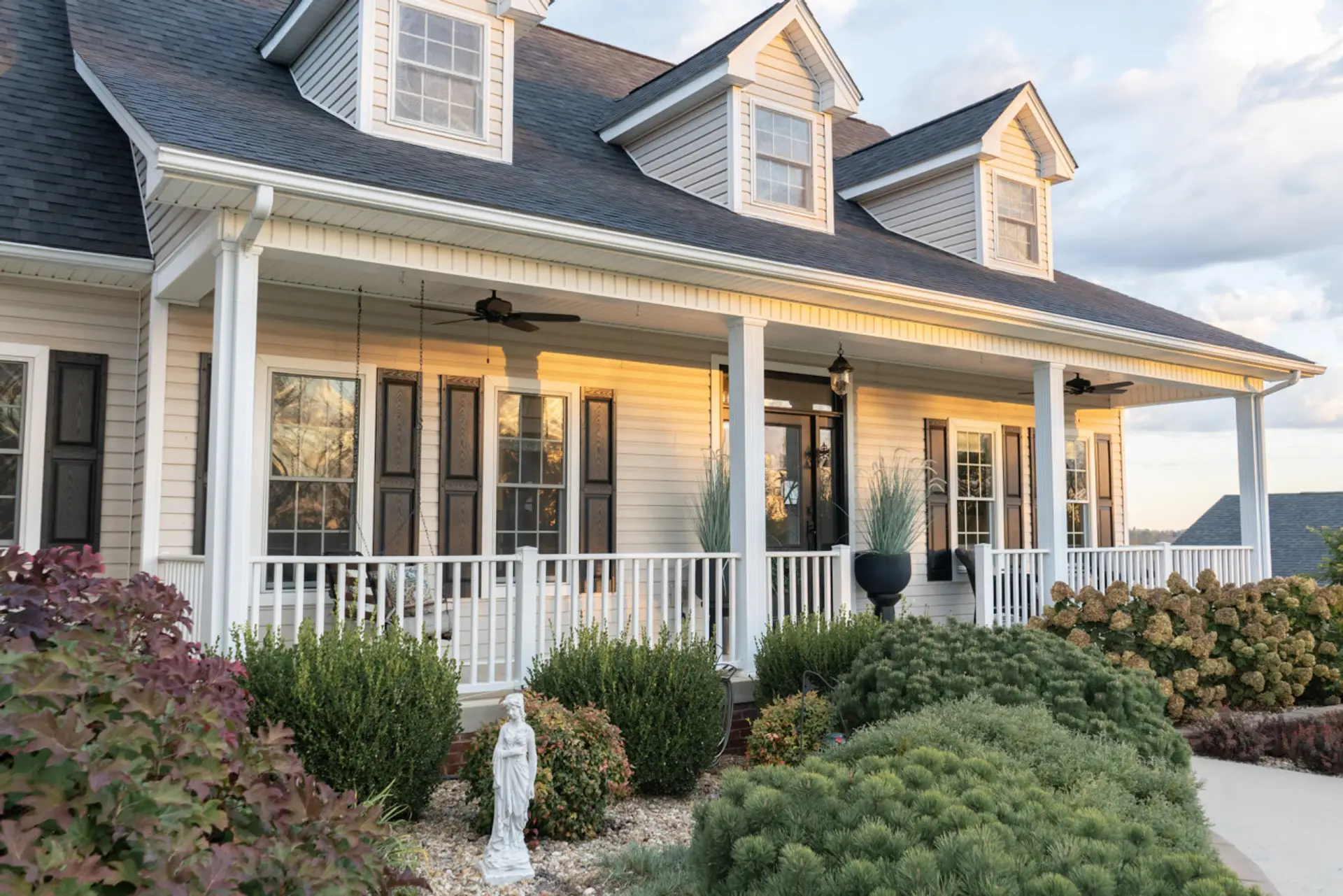 Front porch mornings await