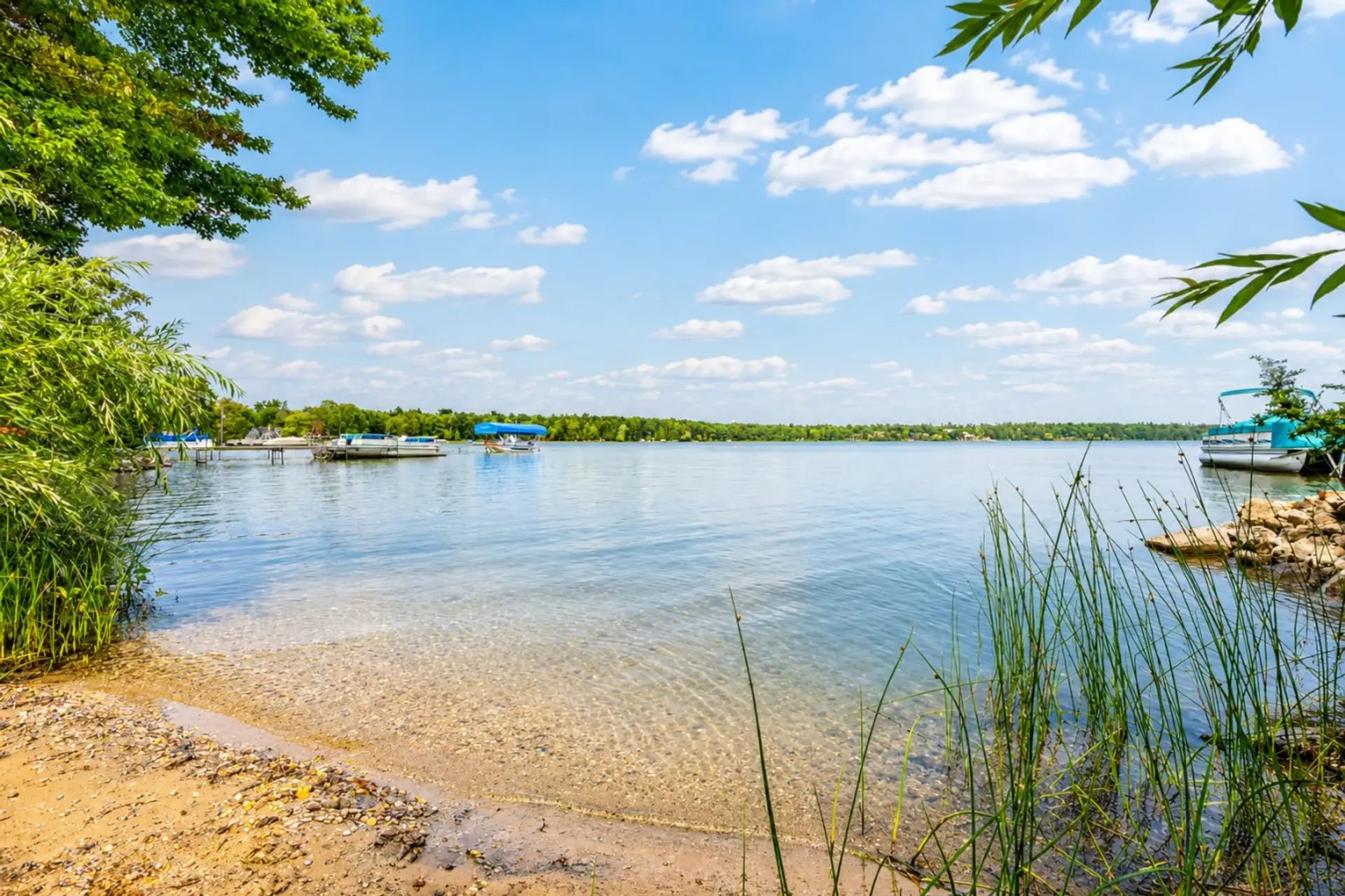 Enjoy a walk down to Green lake for a day of swimming or spot to launch your boat.