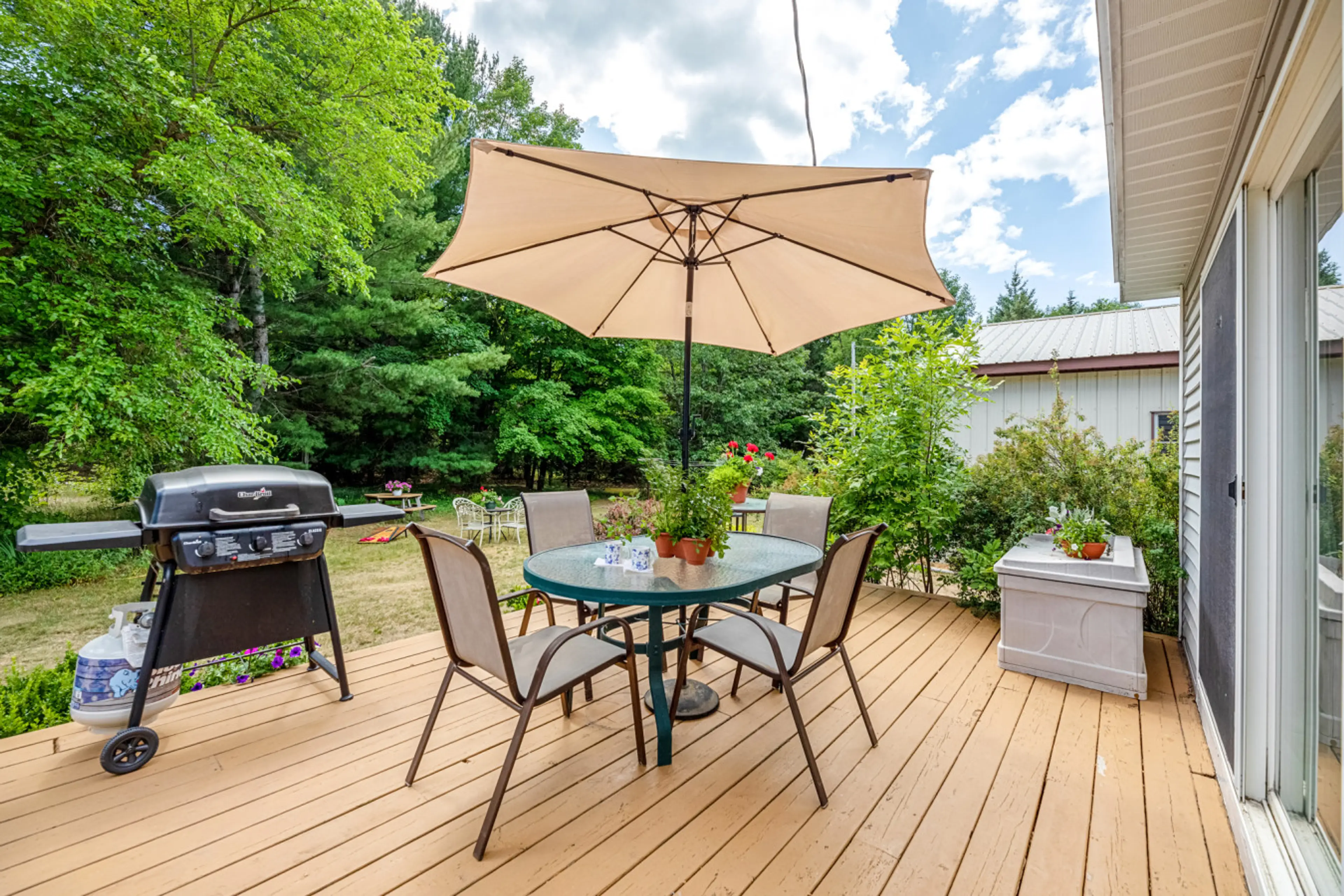 Grill up some delicious food while enjoying Northern Michigan summer days!