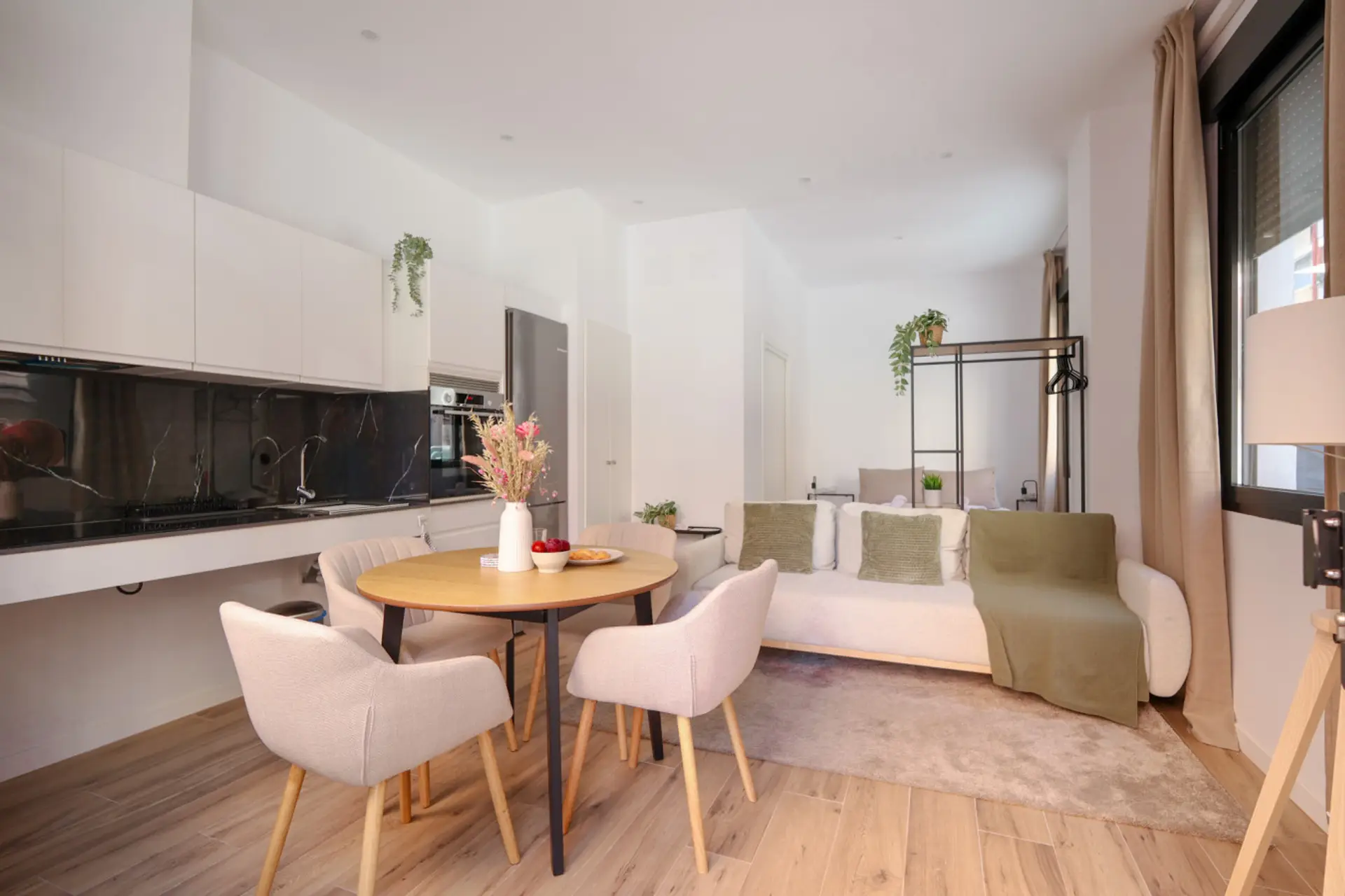 Living room ready for relax time