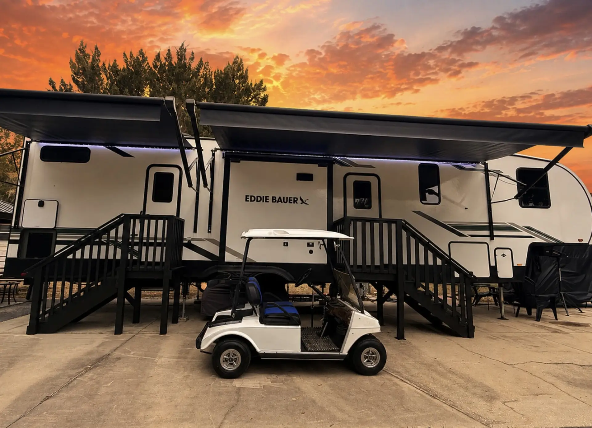 Front of Fifth wheel