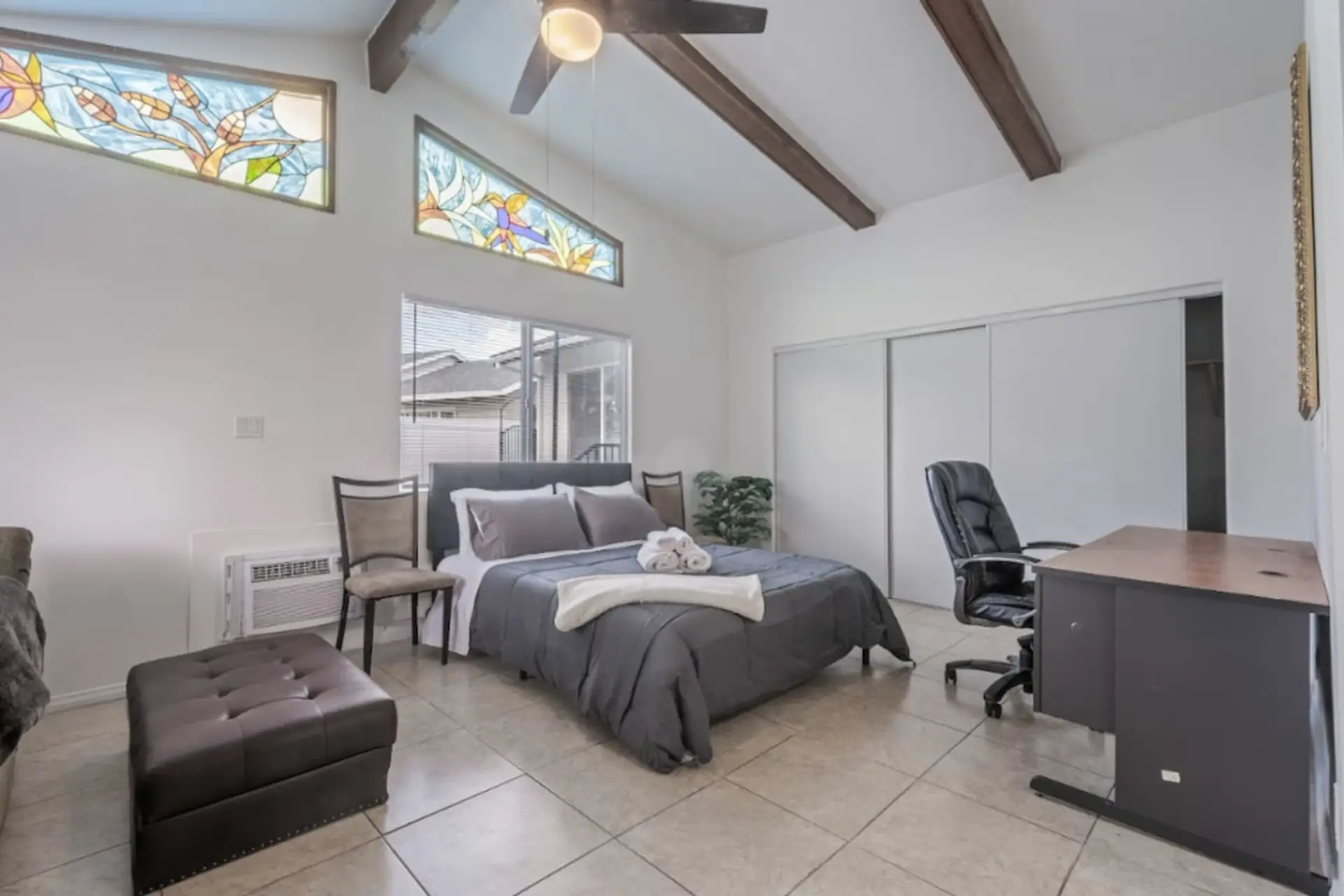 ✨ Bright and stylish bedroom designed for comfort, relaxation, and peaceful sleep.