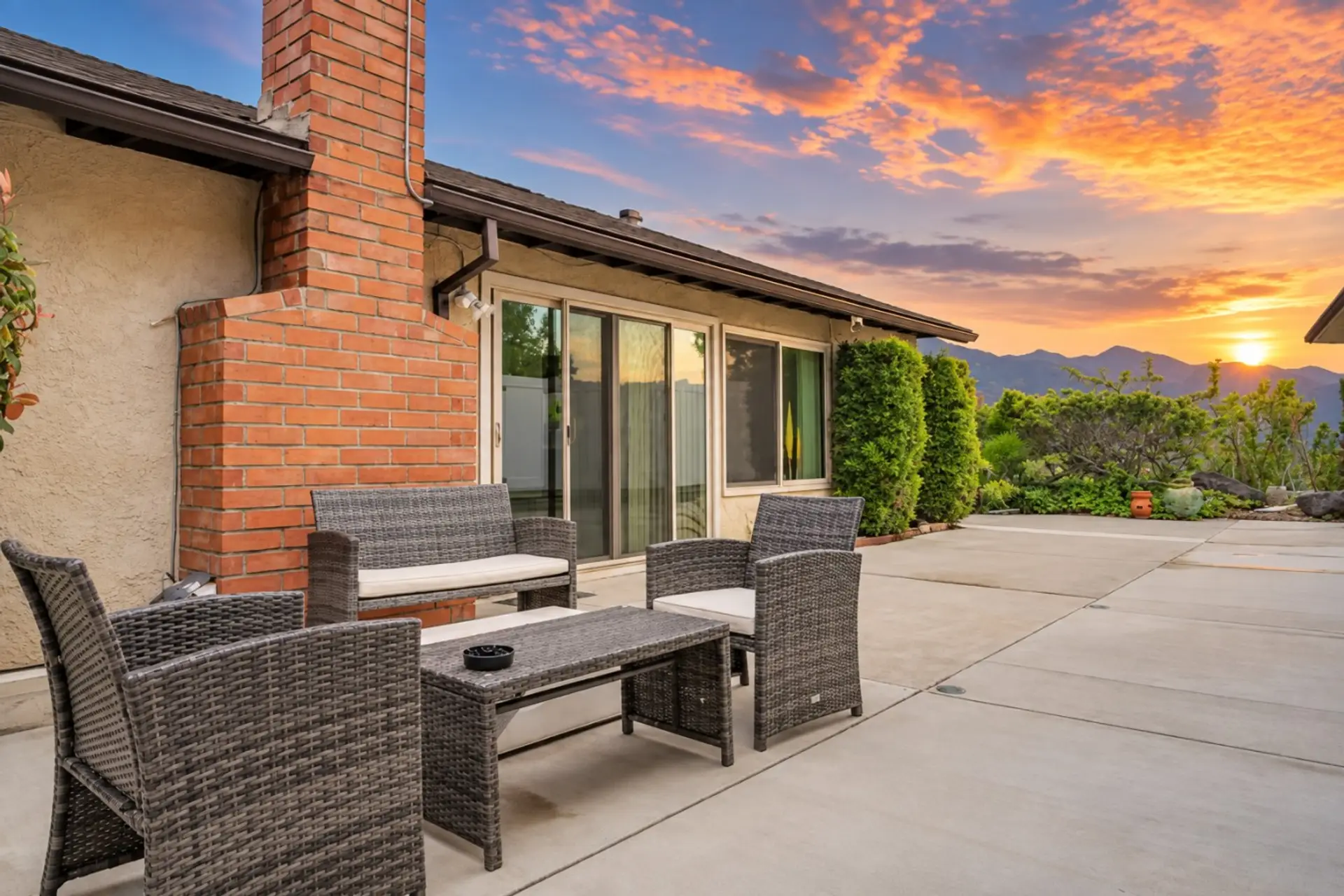 Your own little outdoor escape — enjoy fresh air, slow mornings, and relaxing evenings on the patio.