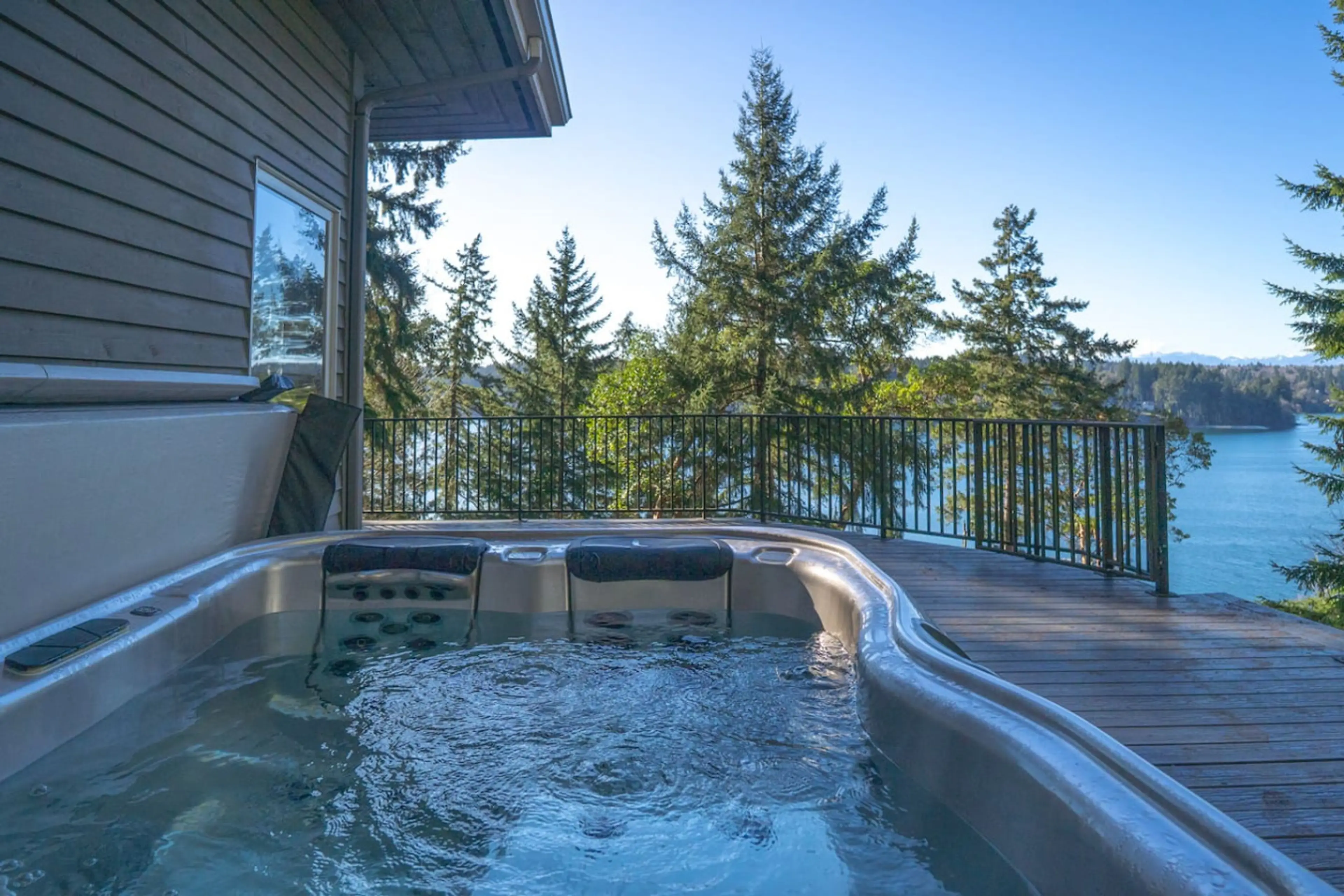 Enjoy the view while embracing ultimate relaxation