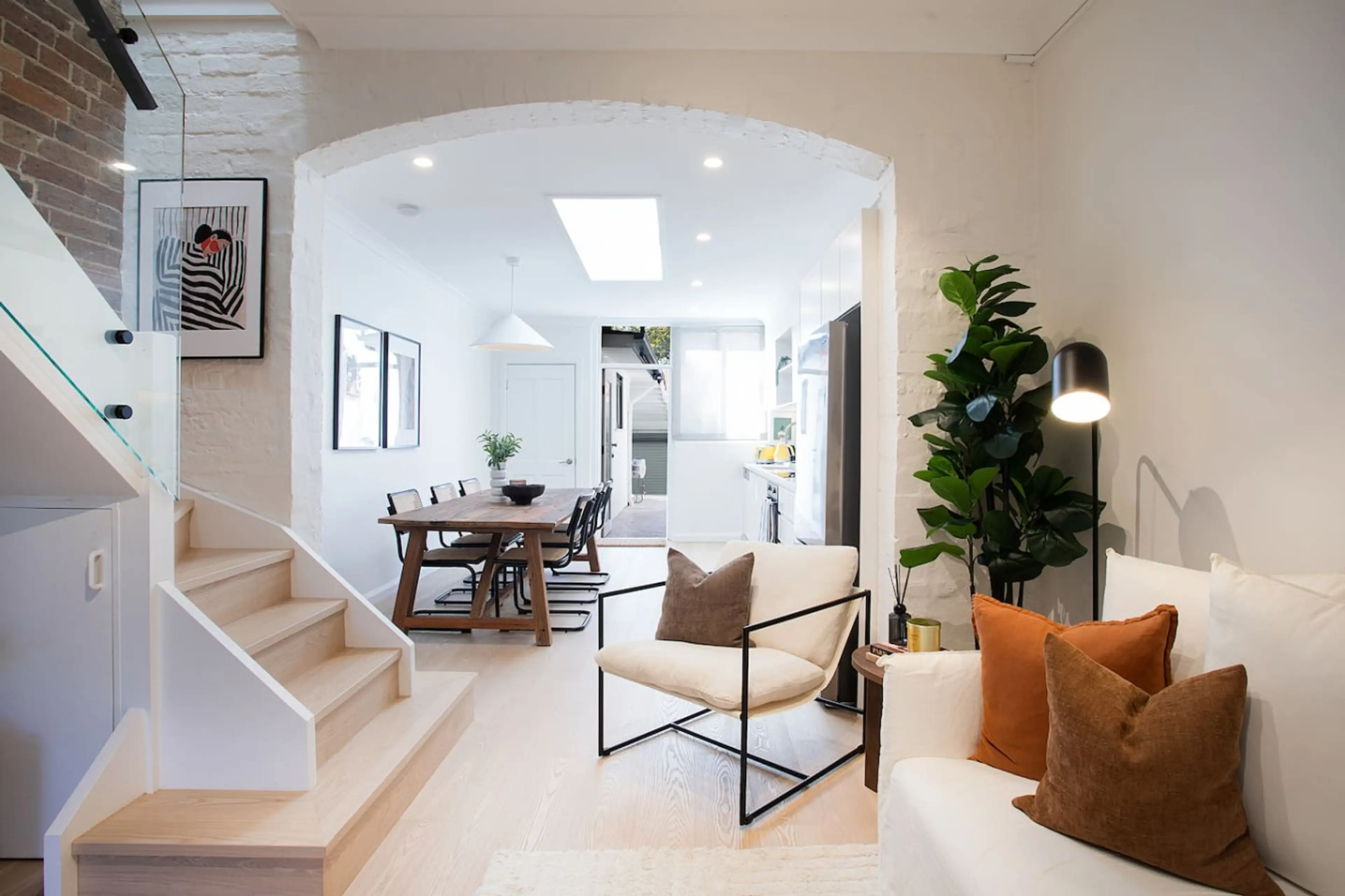 Step into a lavish open plan living space